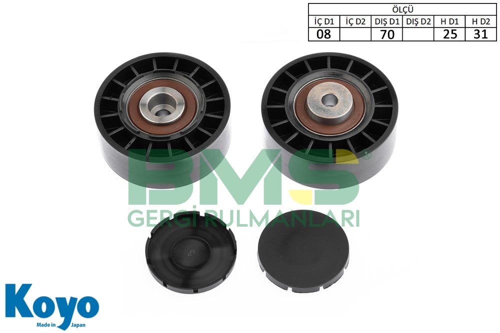 103 200 05 70 08X70X25 / 31
PLASTİK ( PLASTIC )