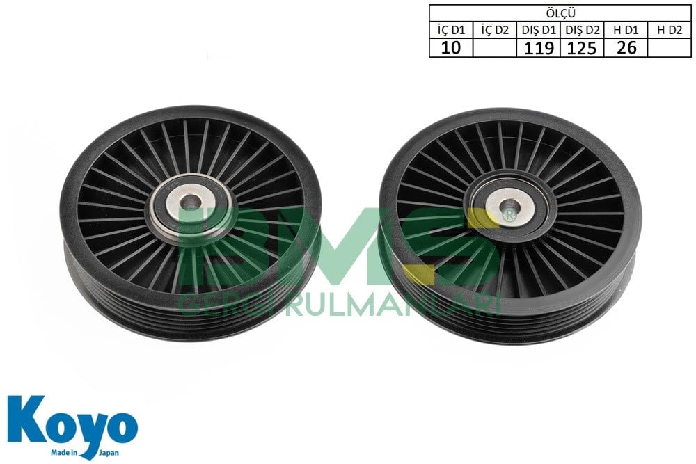 1192700QAD 10X119 / 125X26
PLASTİK ( PLASTIC )
