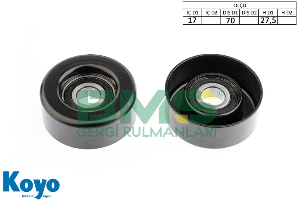 2528727000 17X70X27,5 DEMİR
( IRON )
