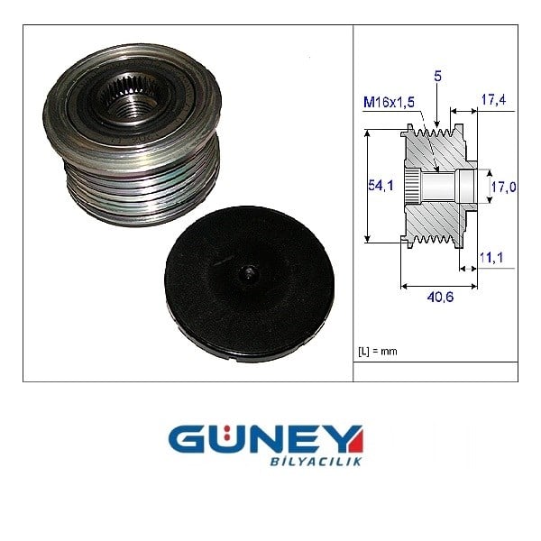 535008910 F-550213.10 5 KANAL AKROS AP-066 535010210 LUK RULMAN F-550213.08