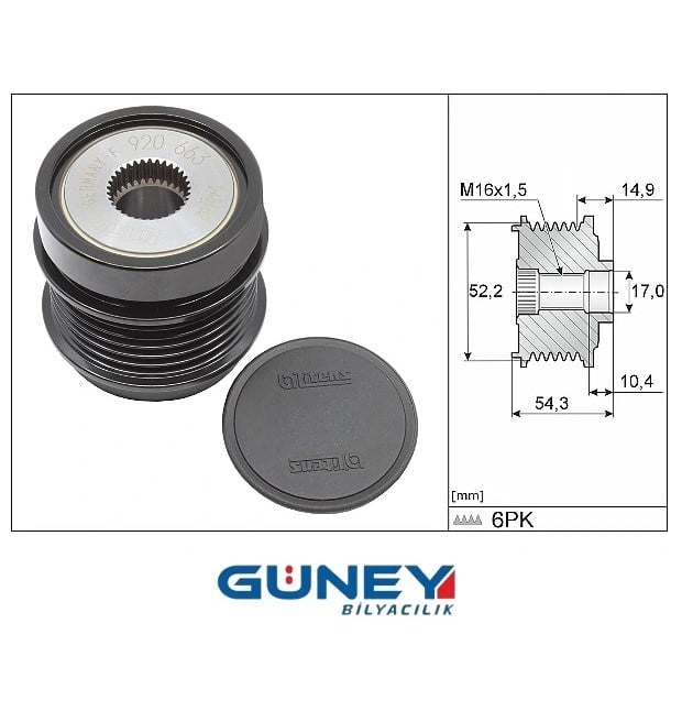 535034210 LUK RULMAN    000 906 93 05 0009069305 2741550415 A0009069405