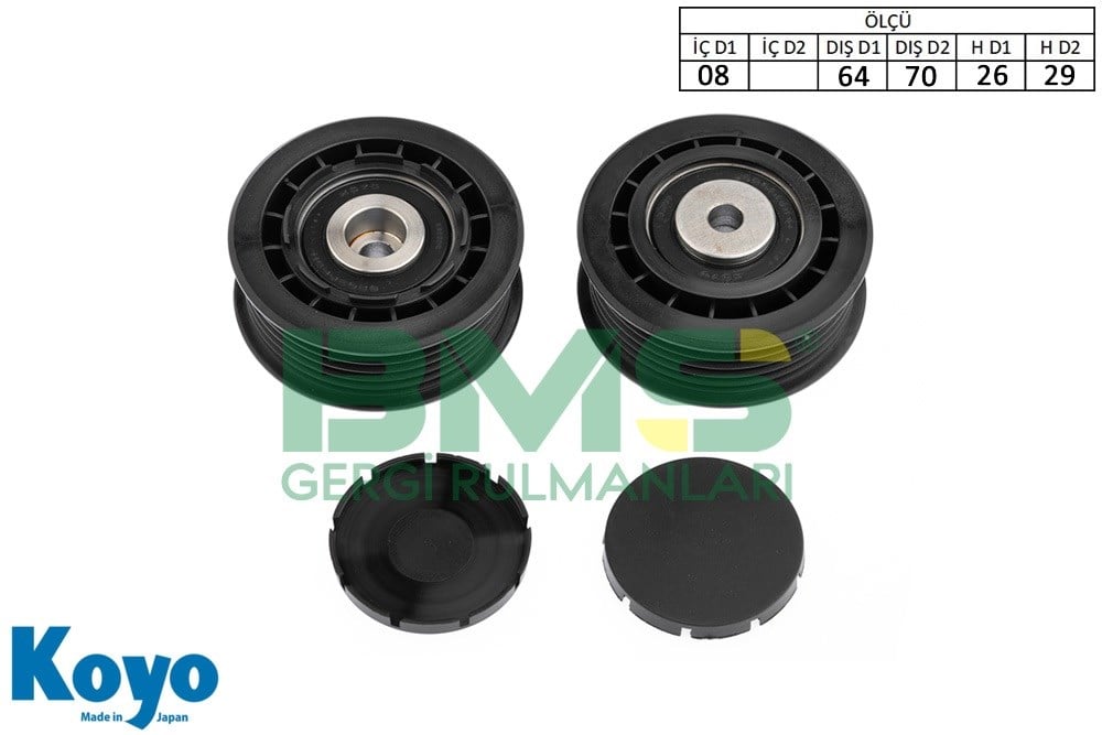 601 200 10 70 08X64 / 70X26 / 29
6 PK PLASTİK
( PLASTIC )