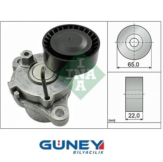 APV2764 APV2837 T39123 GAT10070 25281-2A000 V KAYIŞ GERGİ KÜTÜĞÜ *Plastik* (65*22)(D3FA,D4FA,D4FB) H