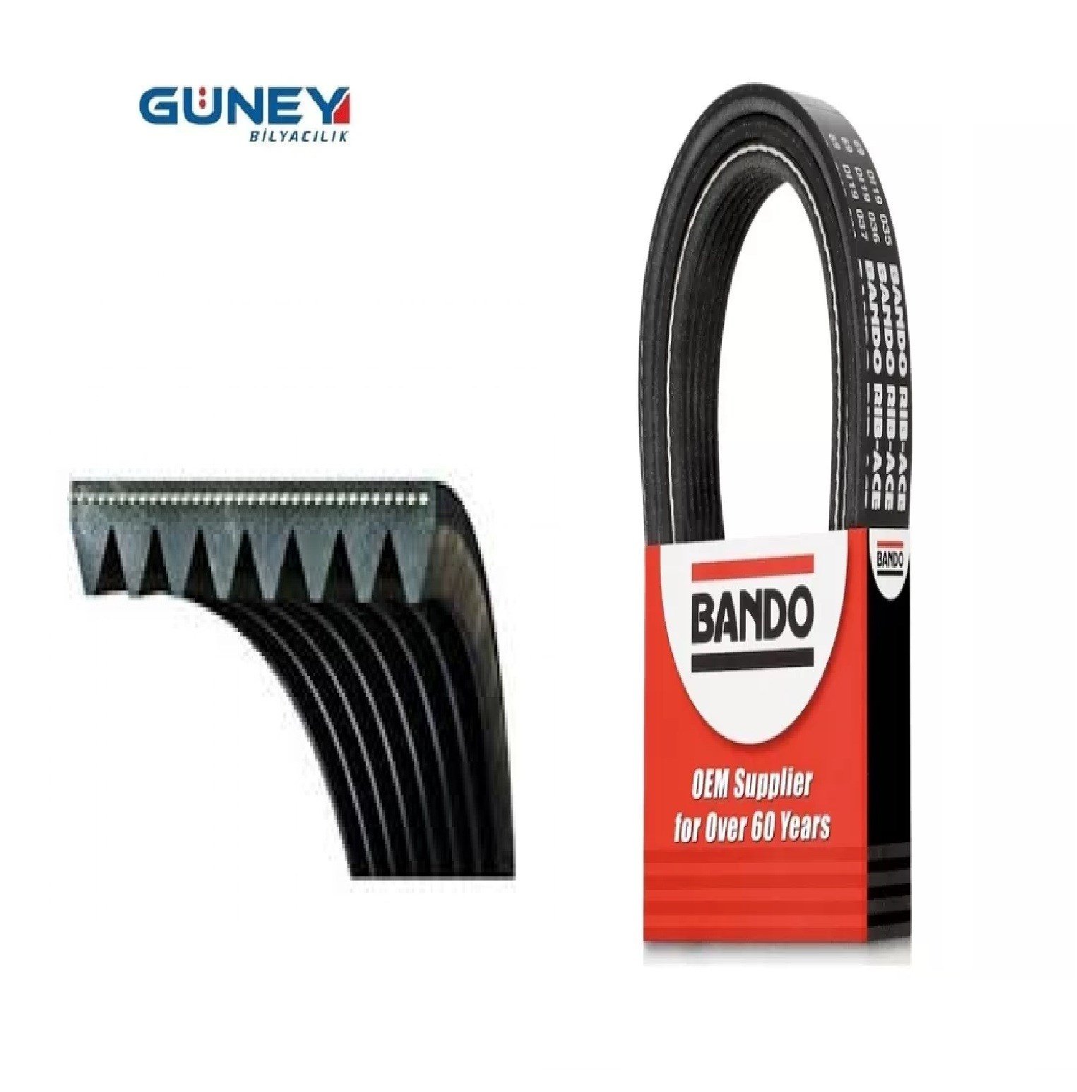 BANDO KANALLI KAYIS - 12PK1923 (EPDM)