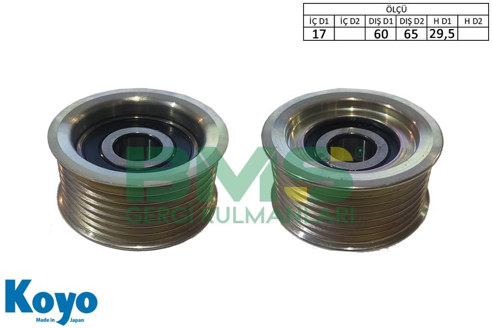 BMS GERGİ RULMANI 17X60/65X29,5 31170RZ0G01
