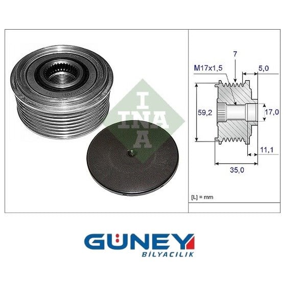 F-563432 24-91319 YC1U10A352BA GATES OAP7070 AKROS AP-007 GNR AB04