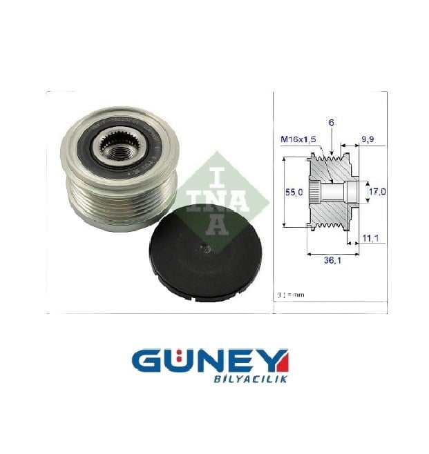 GATES OAP7097  56027 504088796 DAYCO ALP 2364 BOXER 6 KA