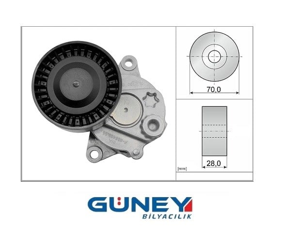 GERGI RULMANI APV2232/533001710/55123 SNR GA351.08 V KAYIŞ GERGİ KÜTÜĞÜ (70*26)