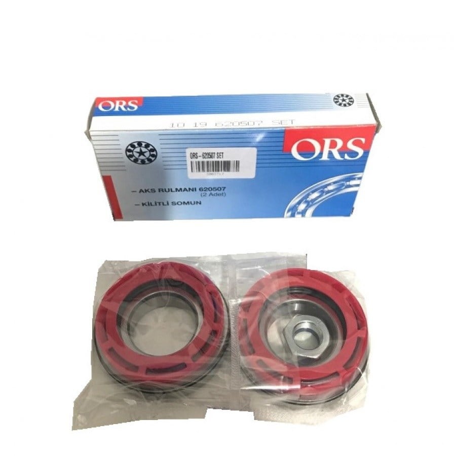 RENAULT 12 ON AKS KITI 620507 SET ( YENI MODEL - 2 ADET RULMAN ) 35X72X17