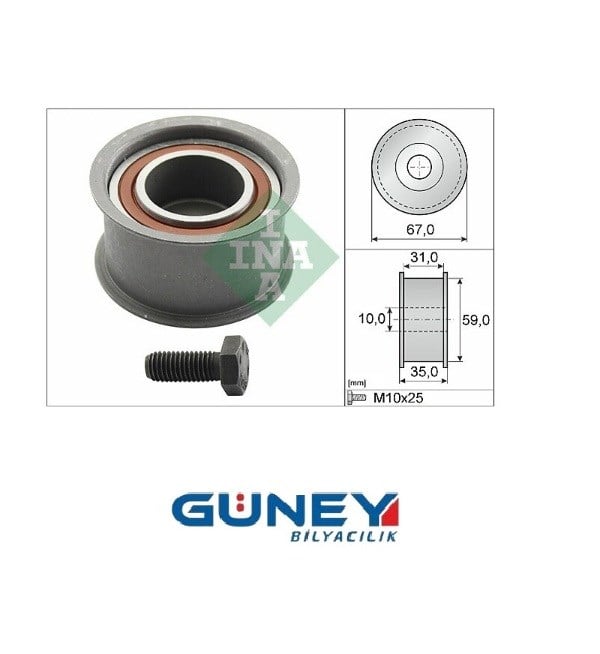 (RVL 55453) SKF VKM21202 GMB GT90850 GTS T41227 TRİGER GERGİ RULMANI AUDI A4,