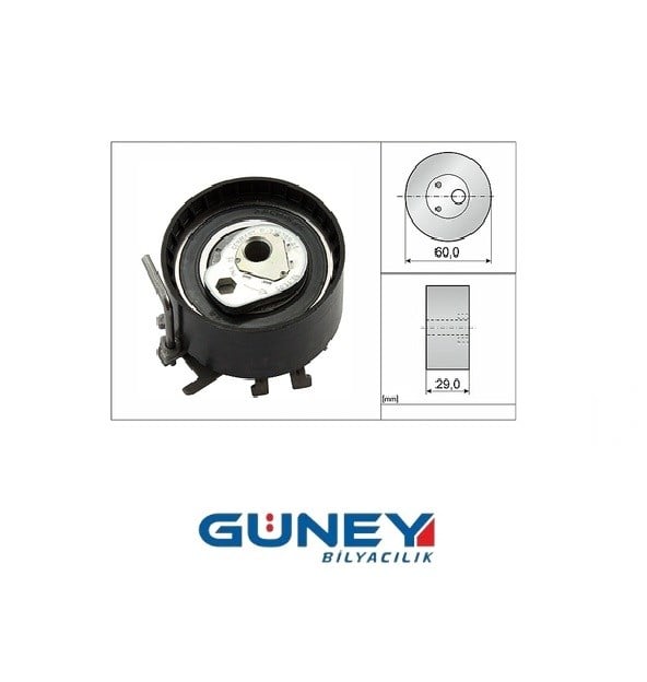 TRİGER GERGİ RULMANI CLIO II 01-- CLIO III 05- 1.2 16V-KANGOO 1.2 16V 01--LOGAN-SANDERO1.2 16V