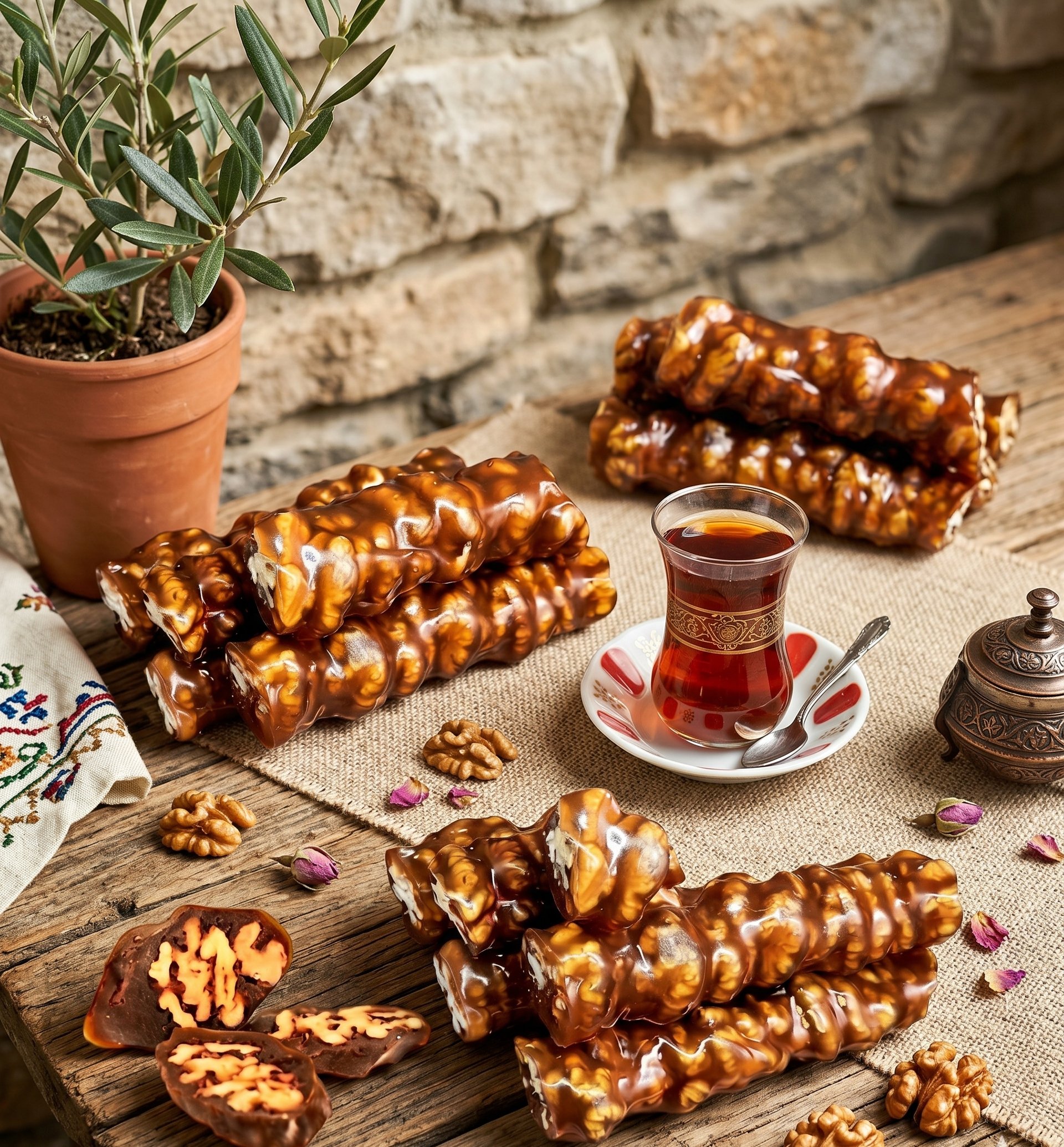 Köme (cevizli sucuk)