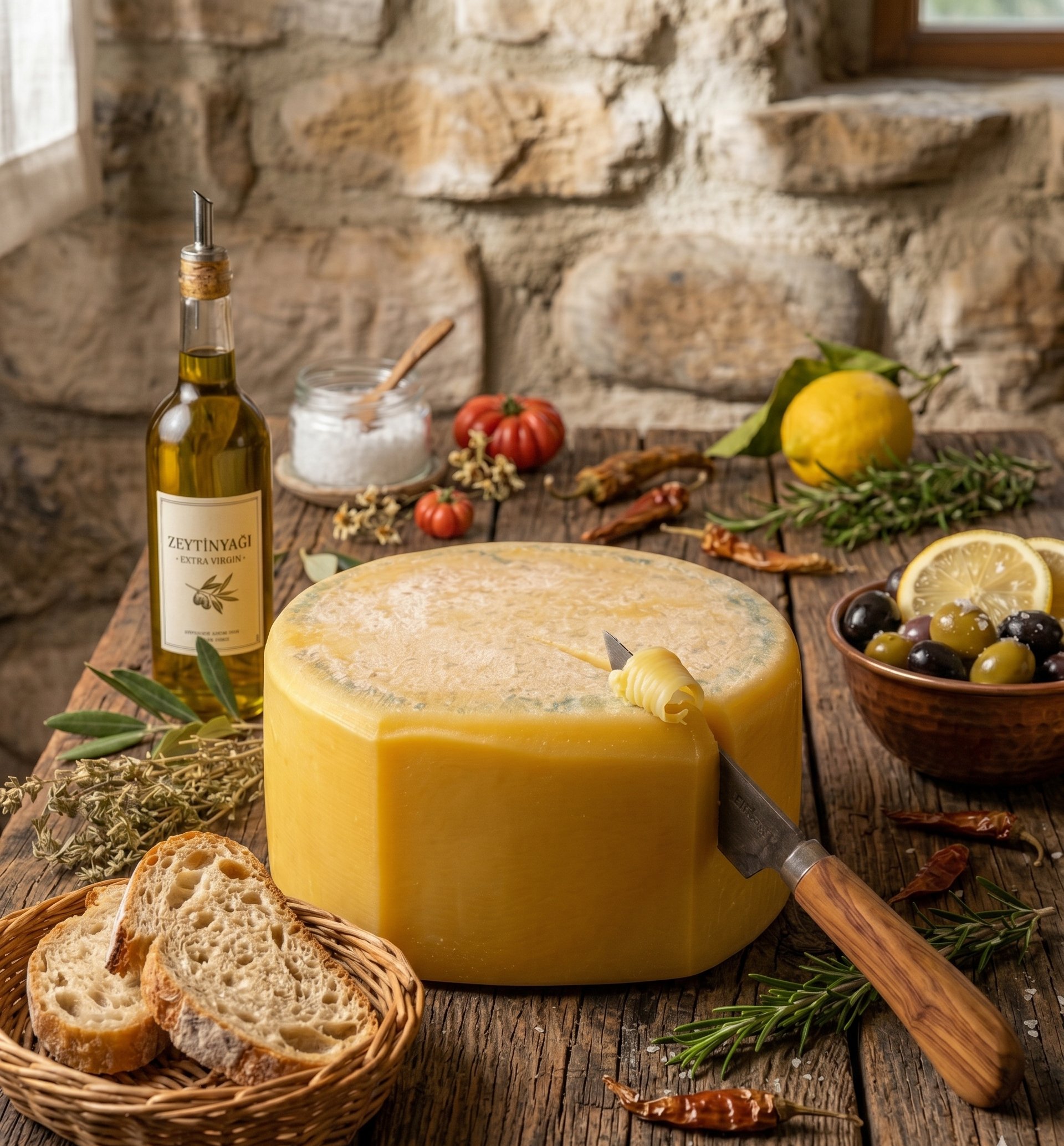 Teker (bekletilmiş) Kaşar