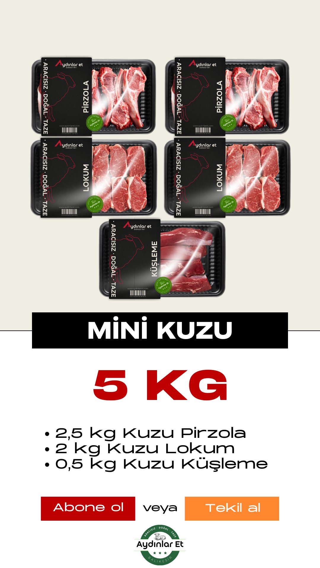 Mini Kuzu - 5 kg