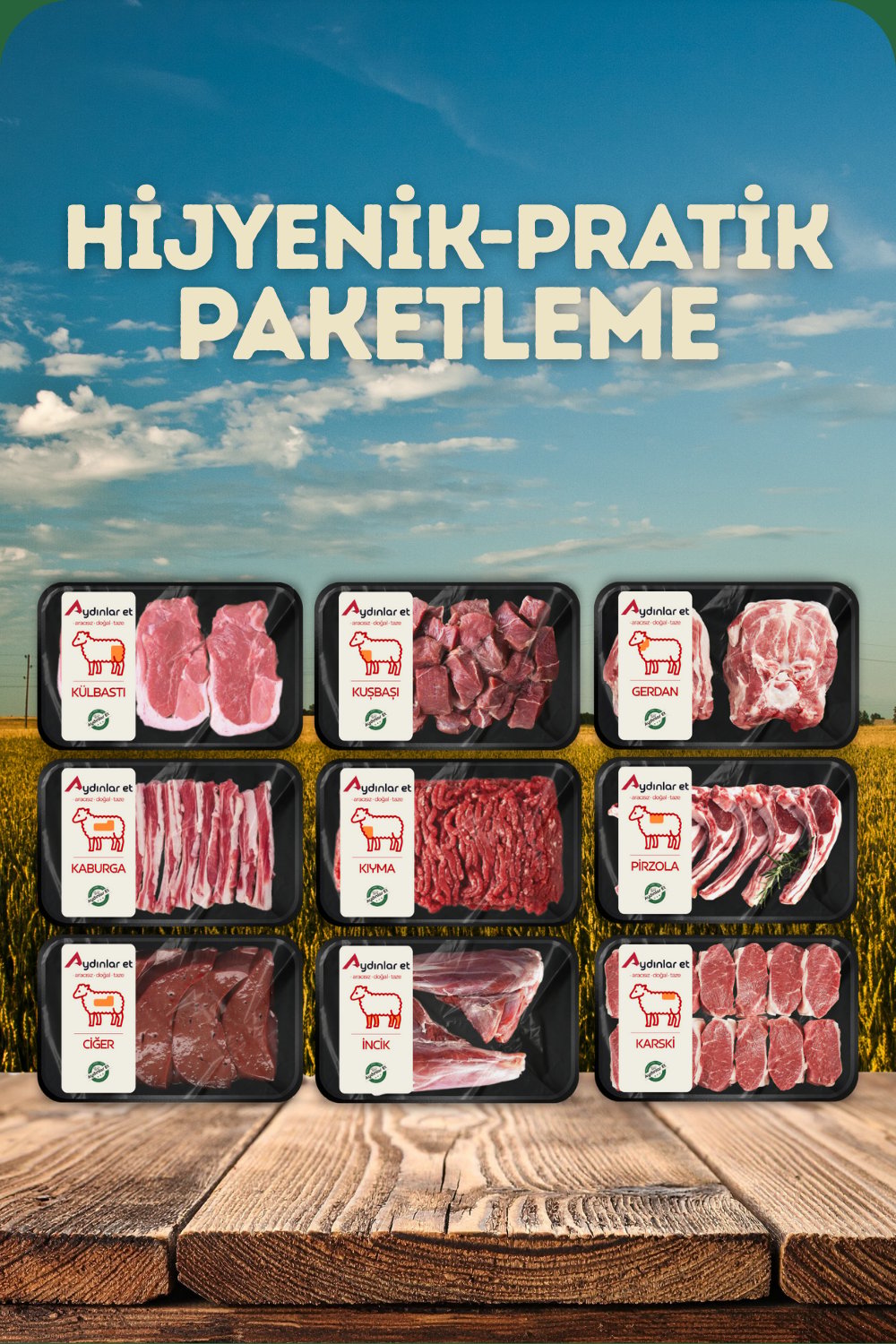 Üçlü Dana - 3 kg