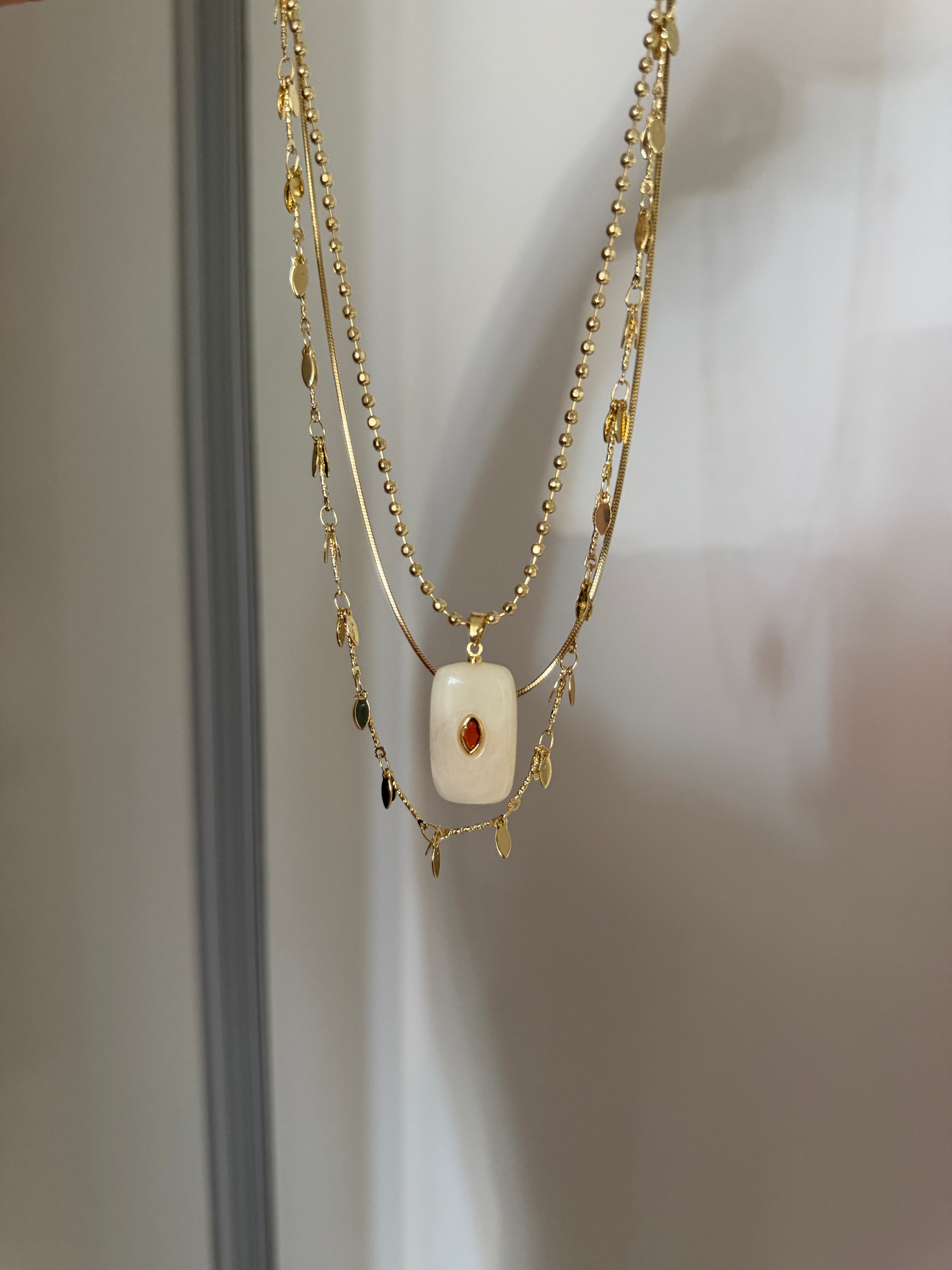 14K gold renk,altın kaplama zirkon taşlı ayrı ayrı kullanım,ayarlanabilir ebat,tasarım 3'lü kolye seti