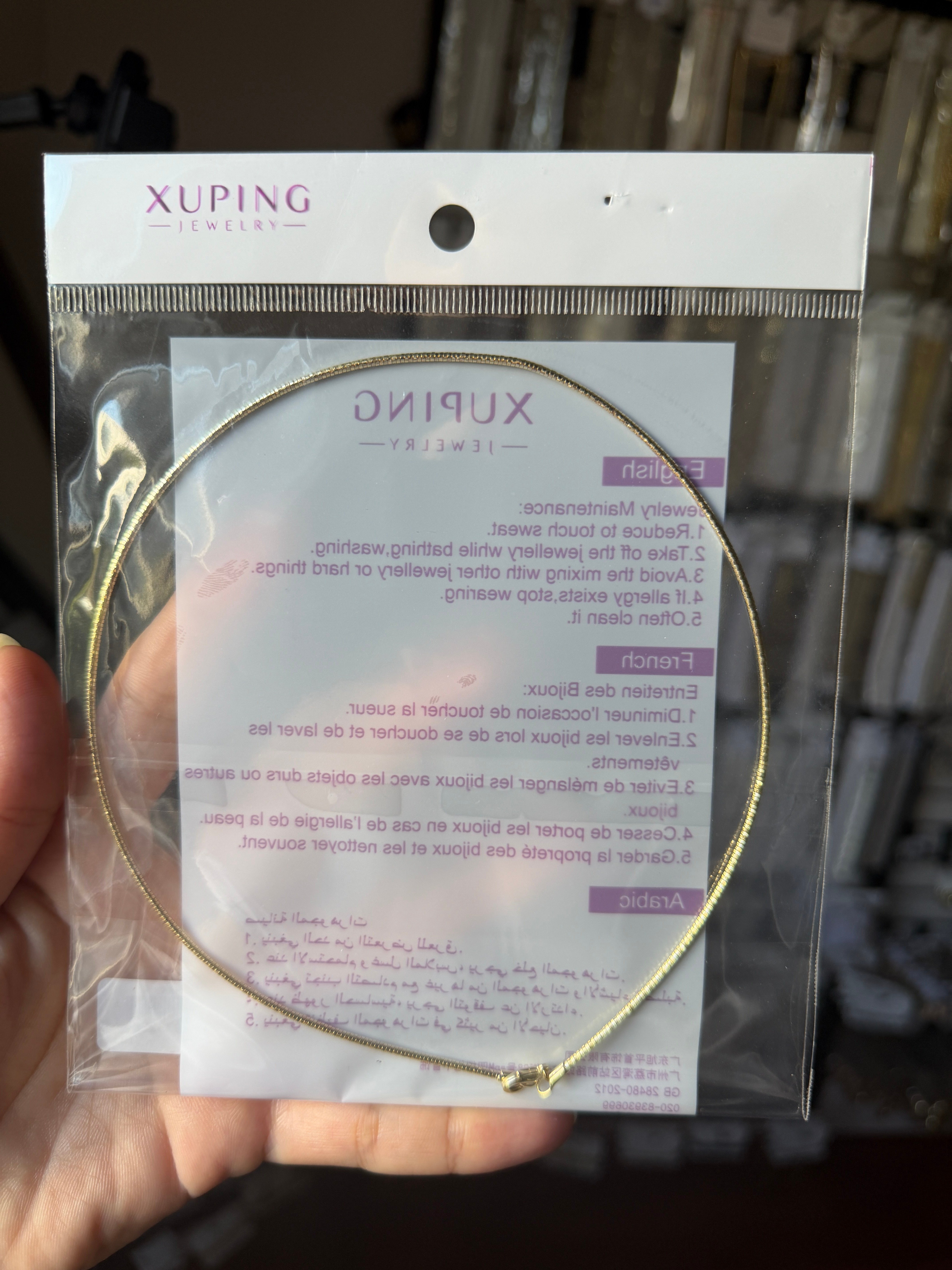 14K gold renk,tam bir kombin kolyesi. Xpng çelik parıltılı choker kolye