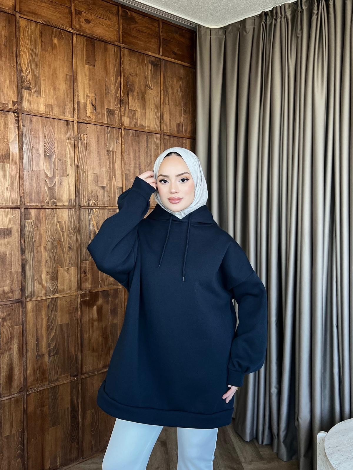 Aden 3 İplik Sweat - Lacivert