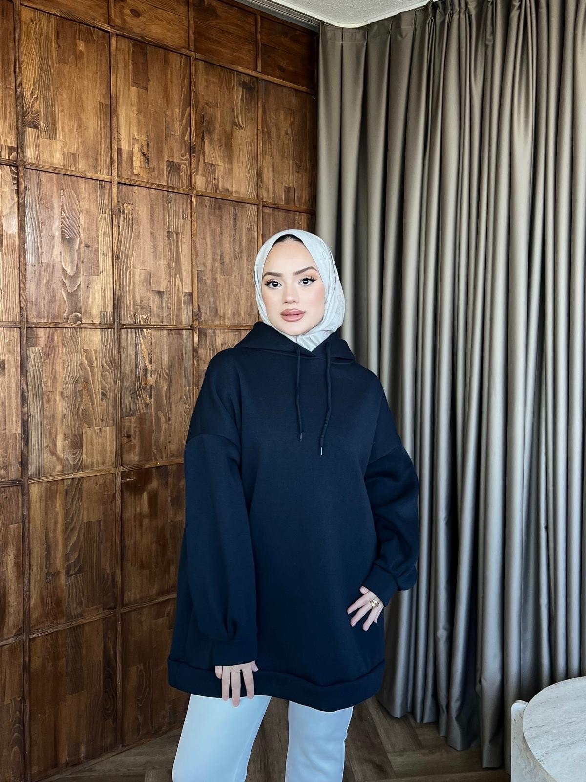 Aden 3 İplik Sweat - Lacivert