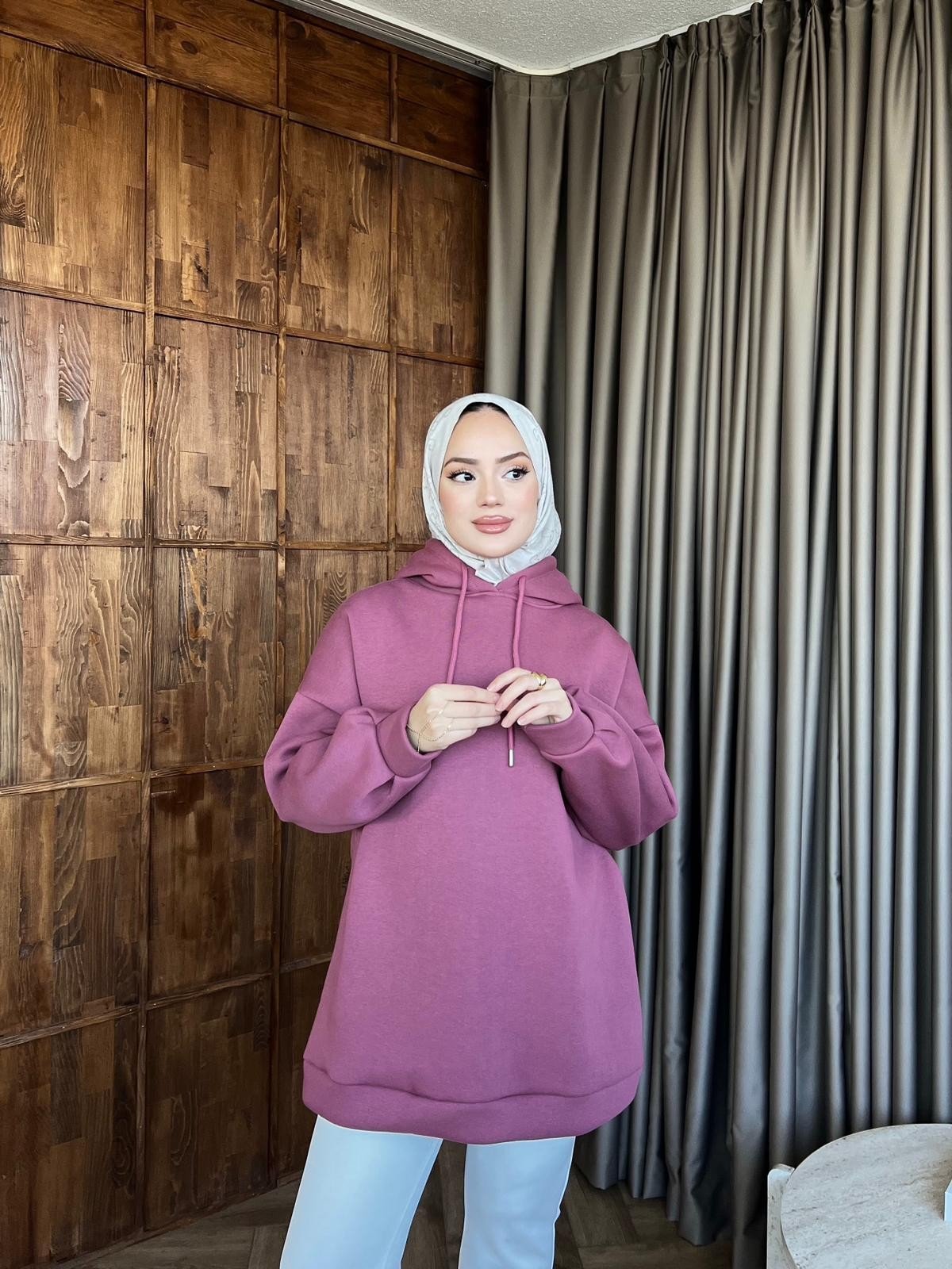Aden 3 İplik Sweat - Lila