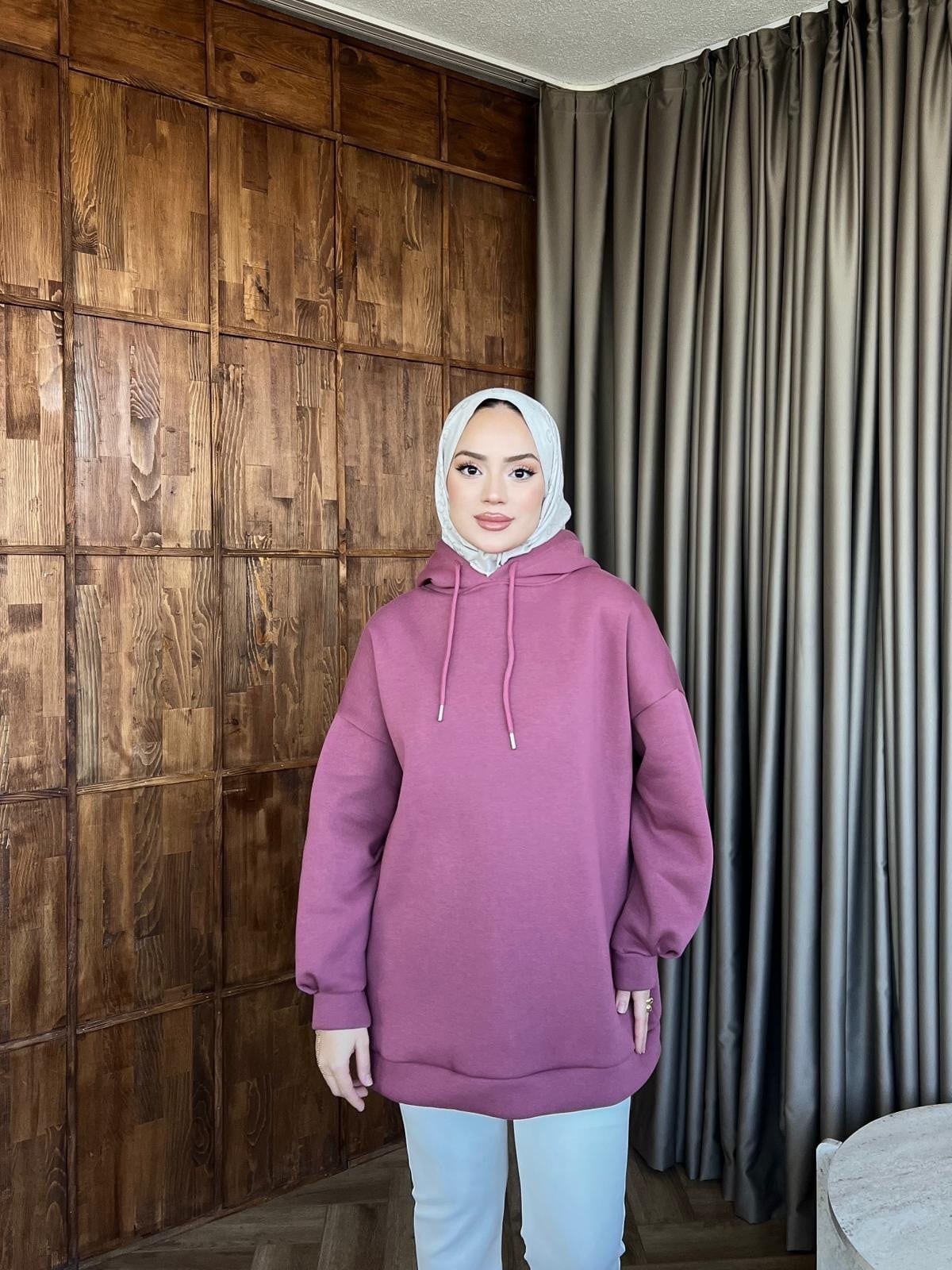 Aden 3 İplik Sweat - Lila