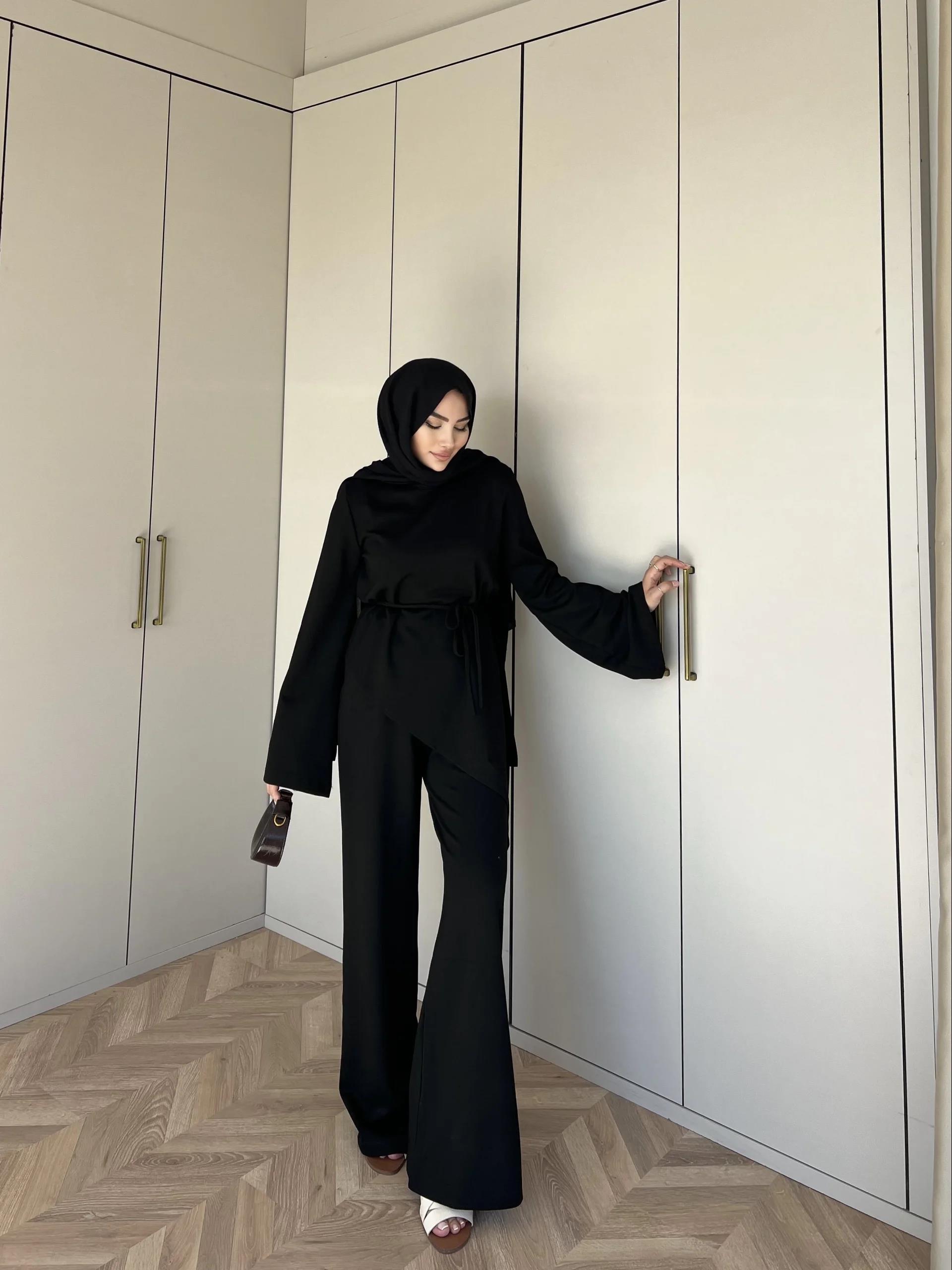 Asimetrik Modal Takım - Siyah