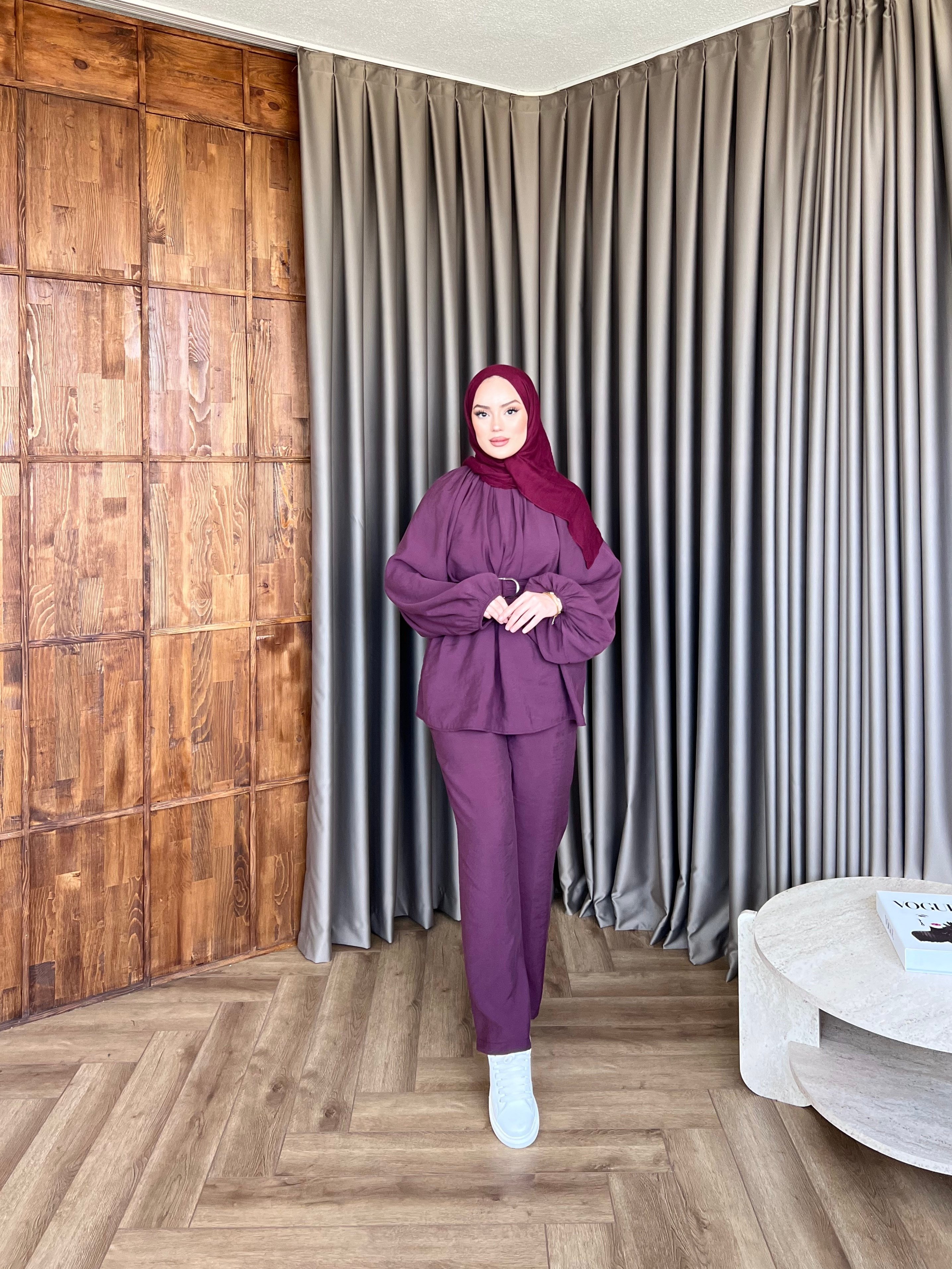 Aybüke Kemerli Takım - Mürdüm