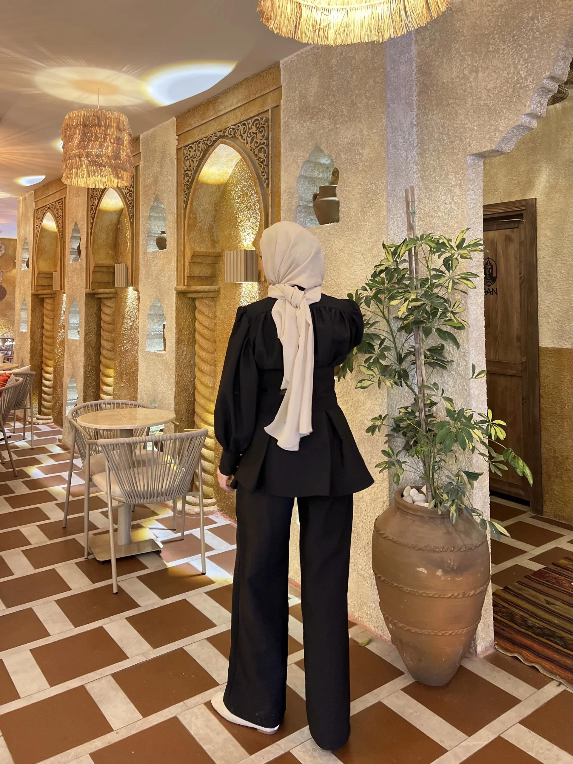 Bella Bel Kuşaklı Takım - Siyah