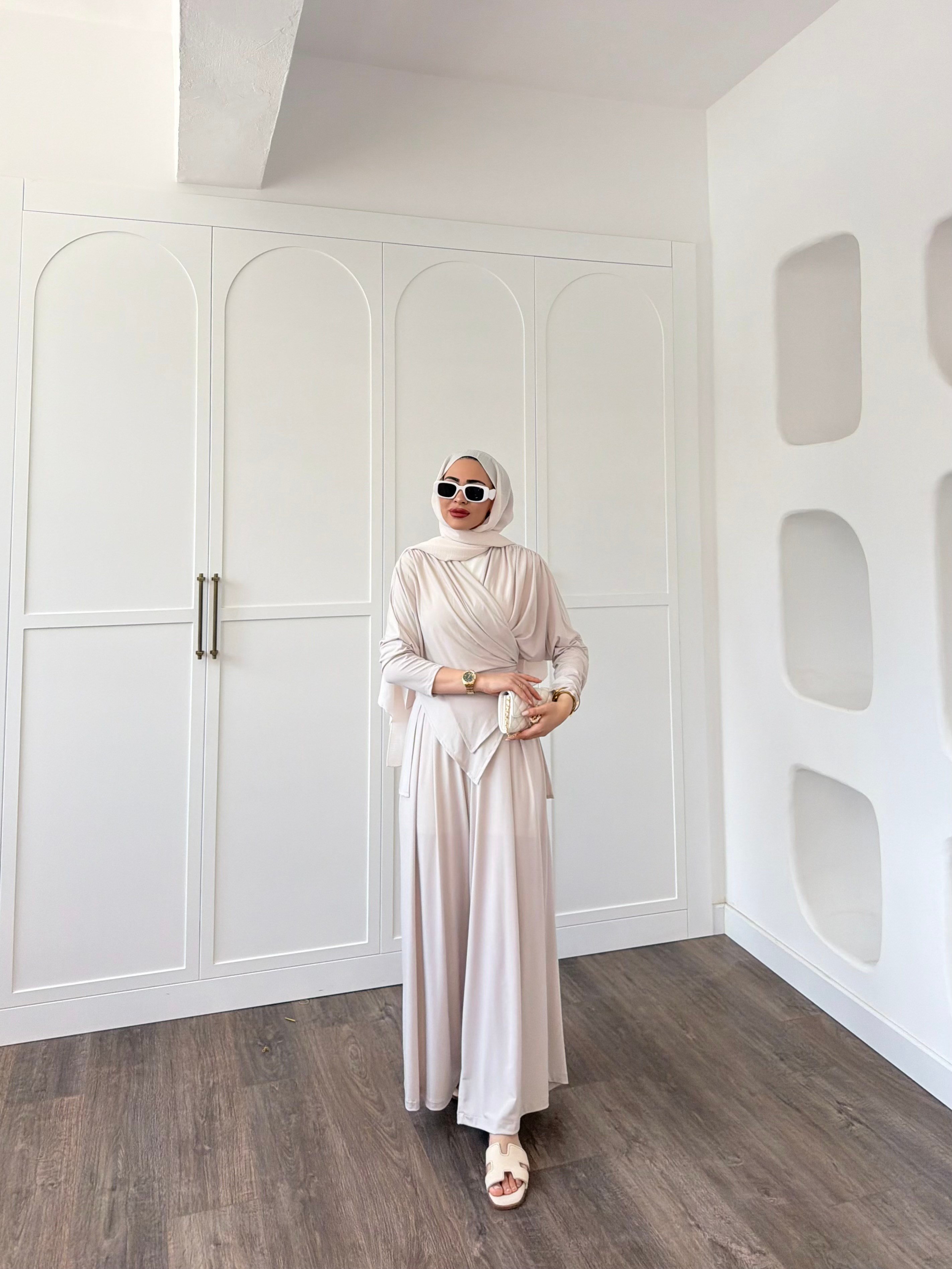Besra Sandy Takım - Bej