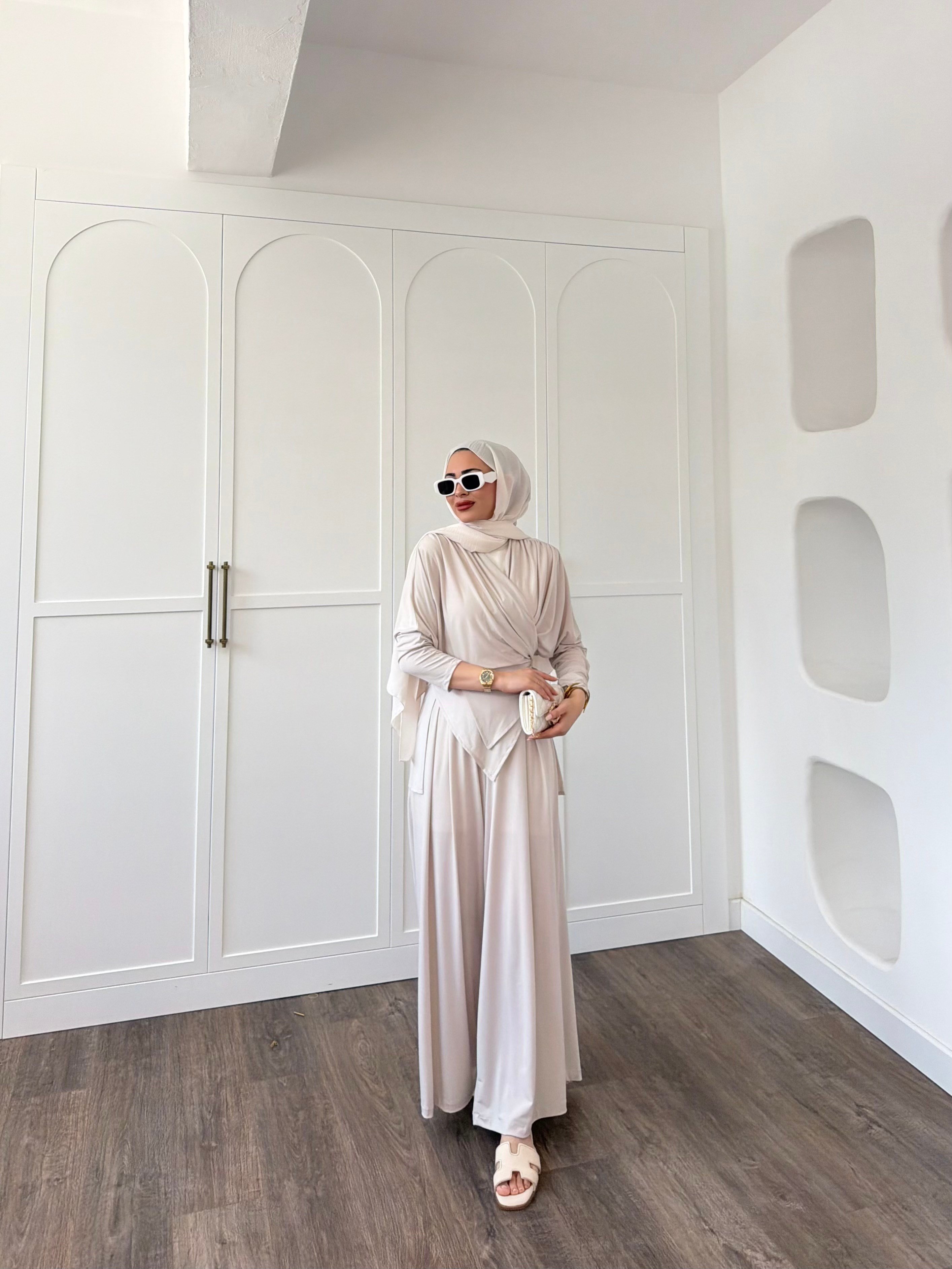 Besra Sandy Takım - Bej