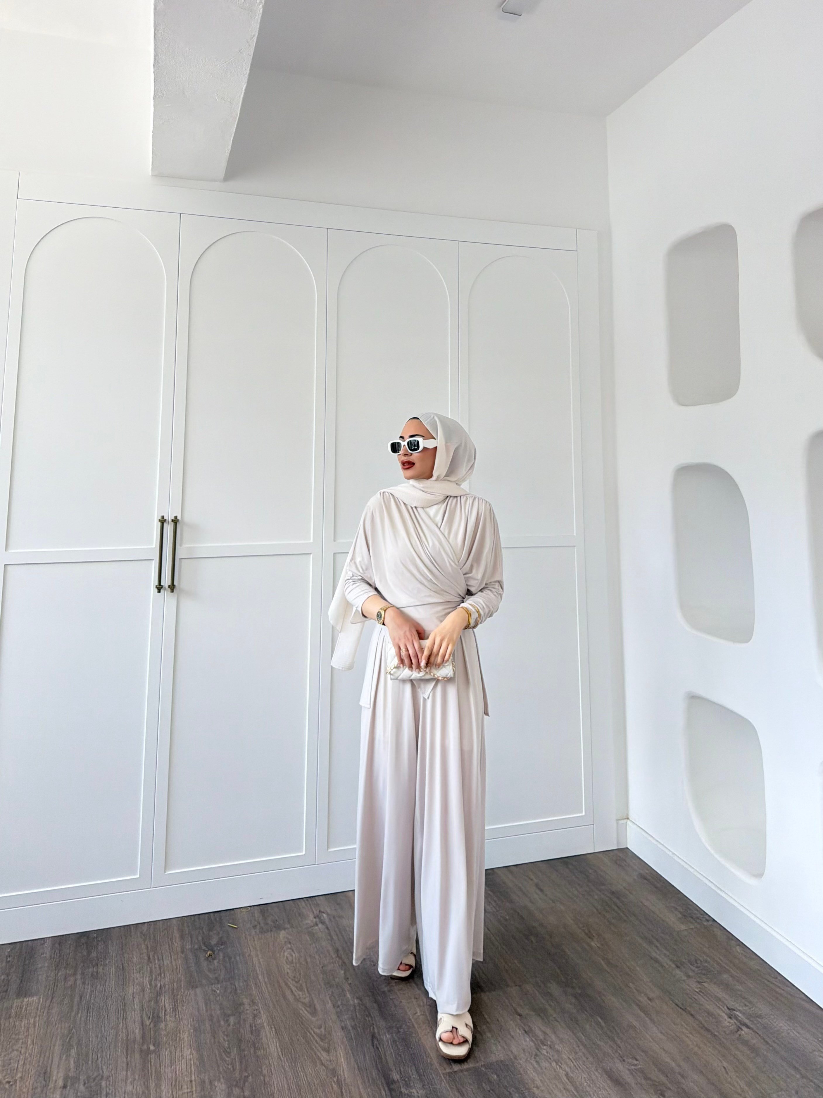 Besra Sandy Takım - Bej