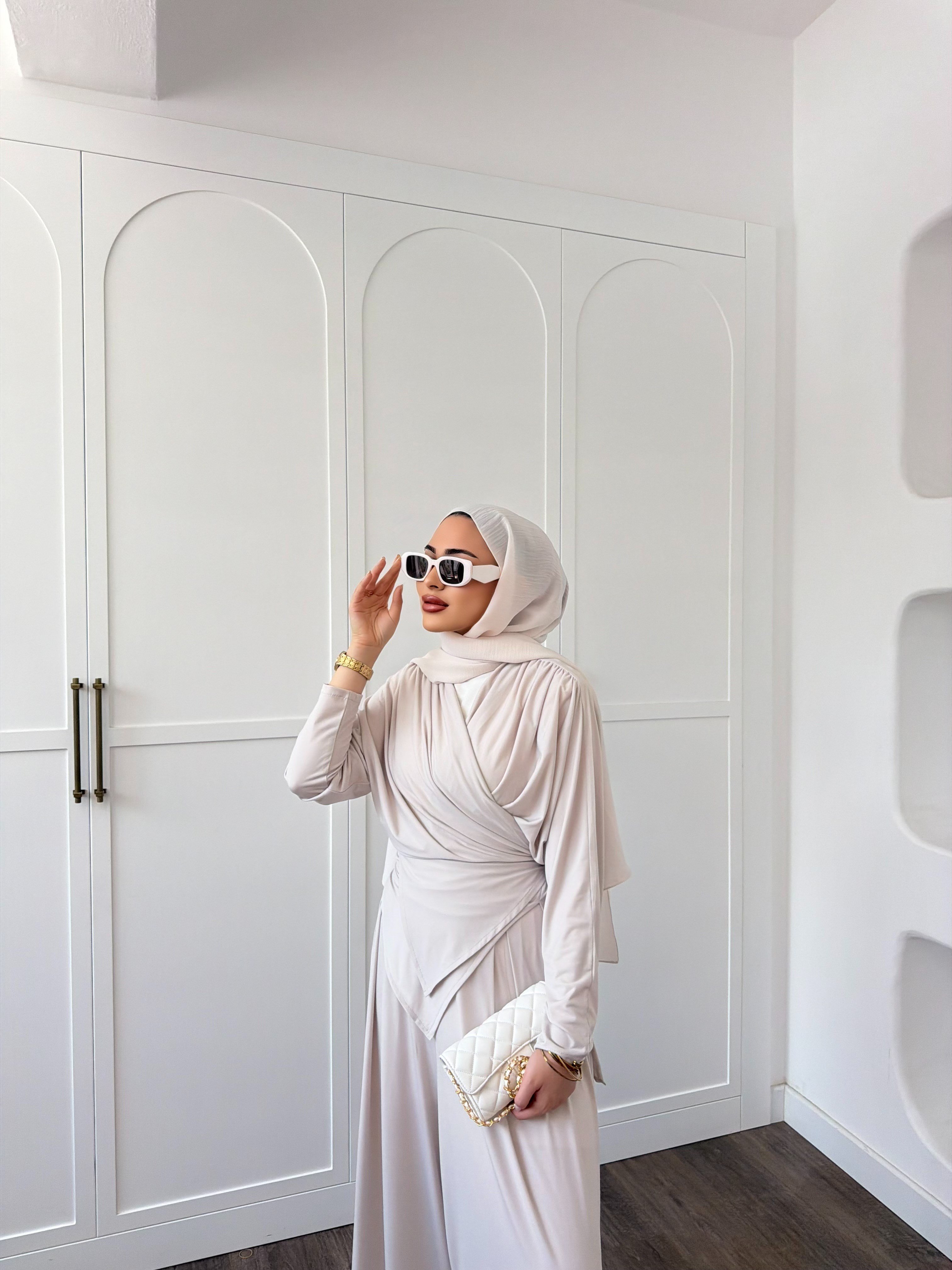 Besra Sandy Takım - Bej