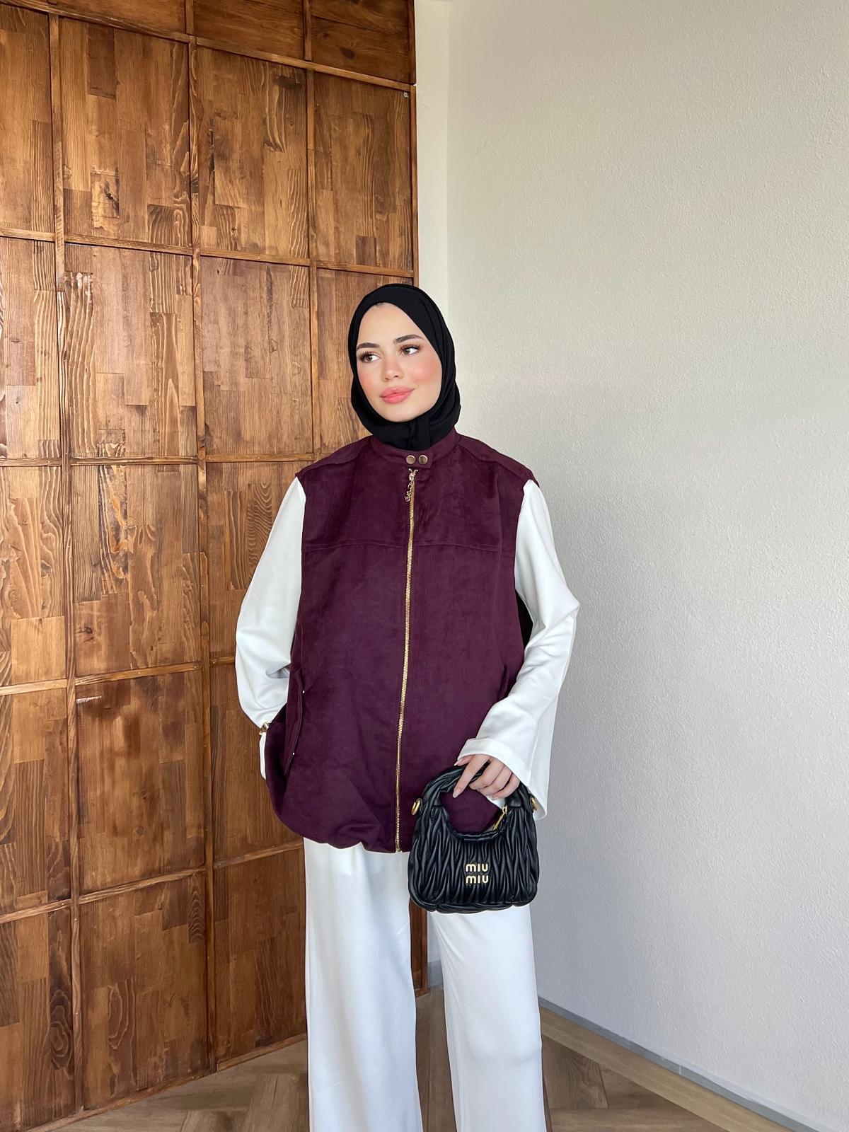 Bomber Ceket Mürdüm