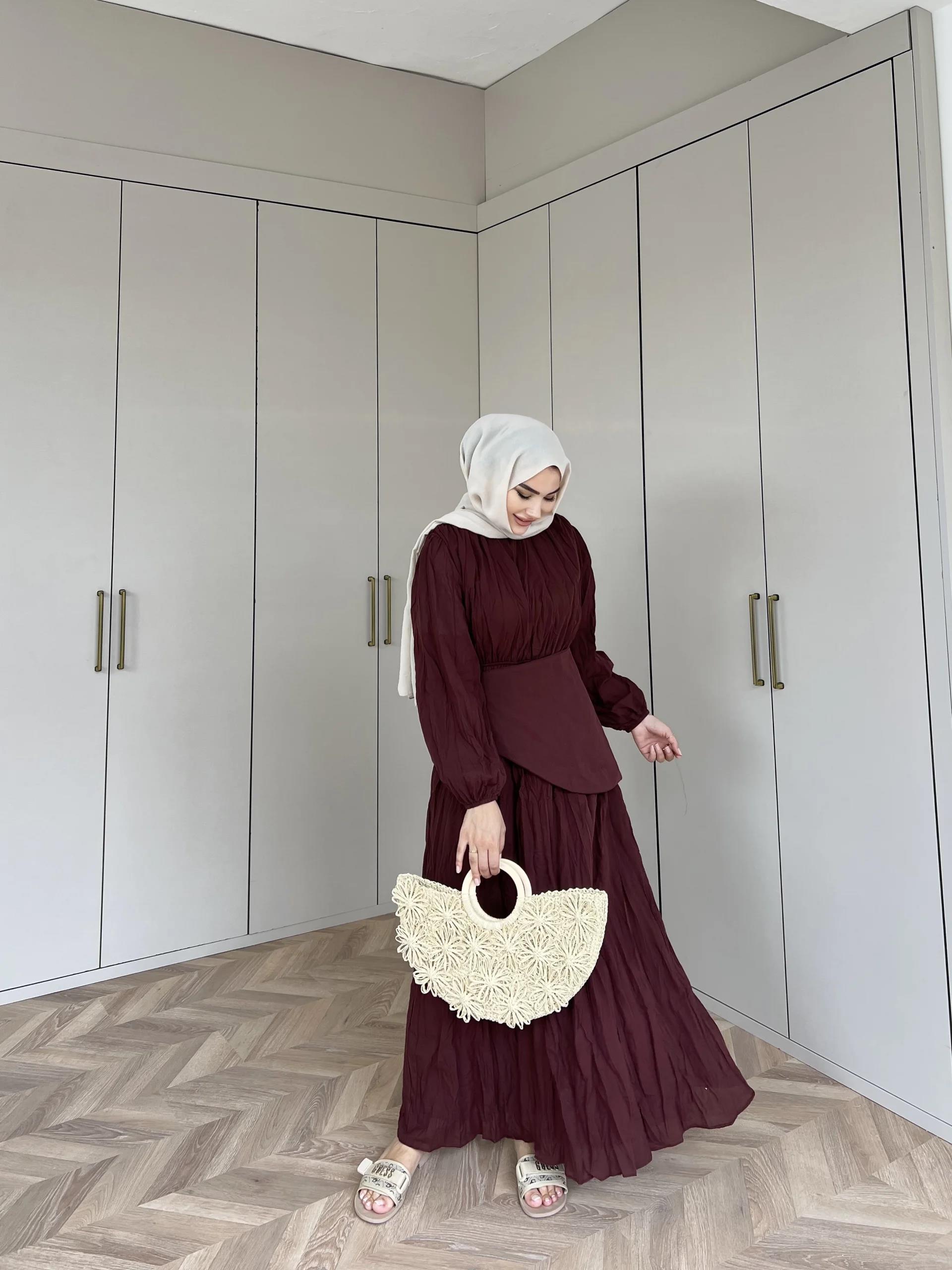 Brezilya Elbise - Bordo