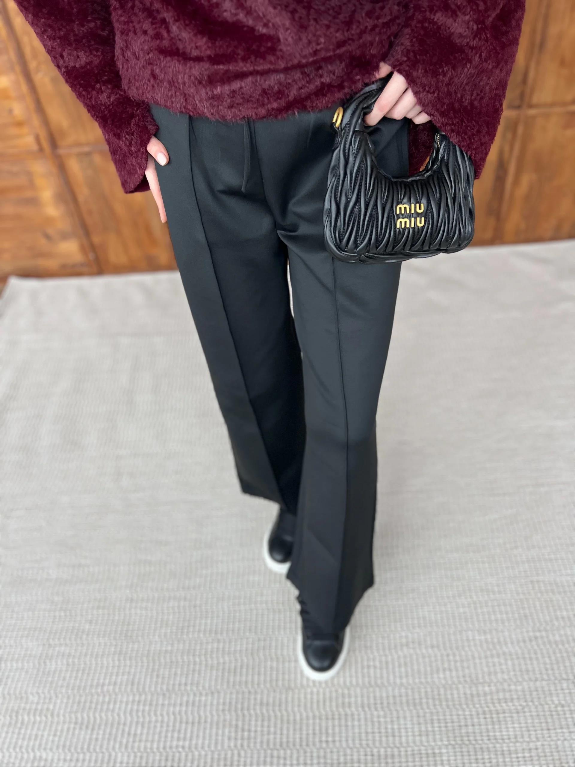 Çımalı Scuba Pantolon - Siyah