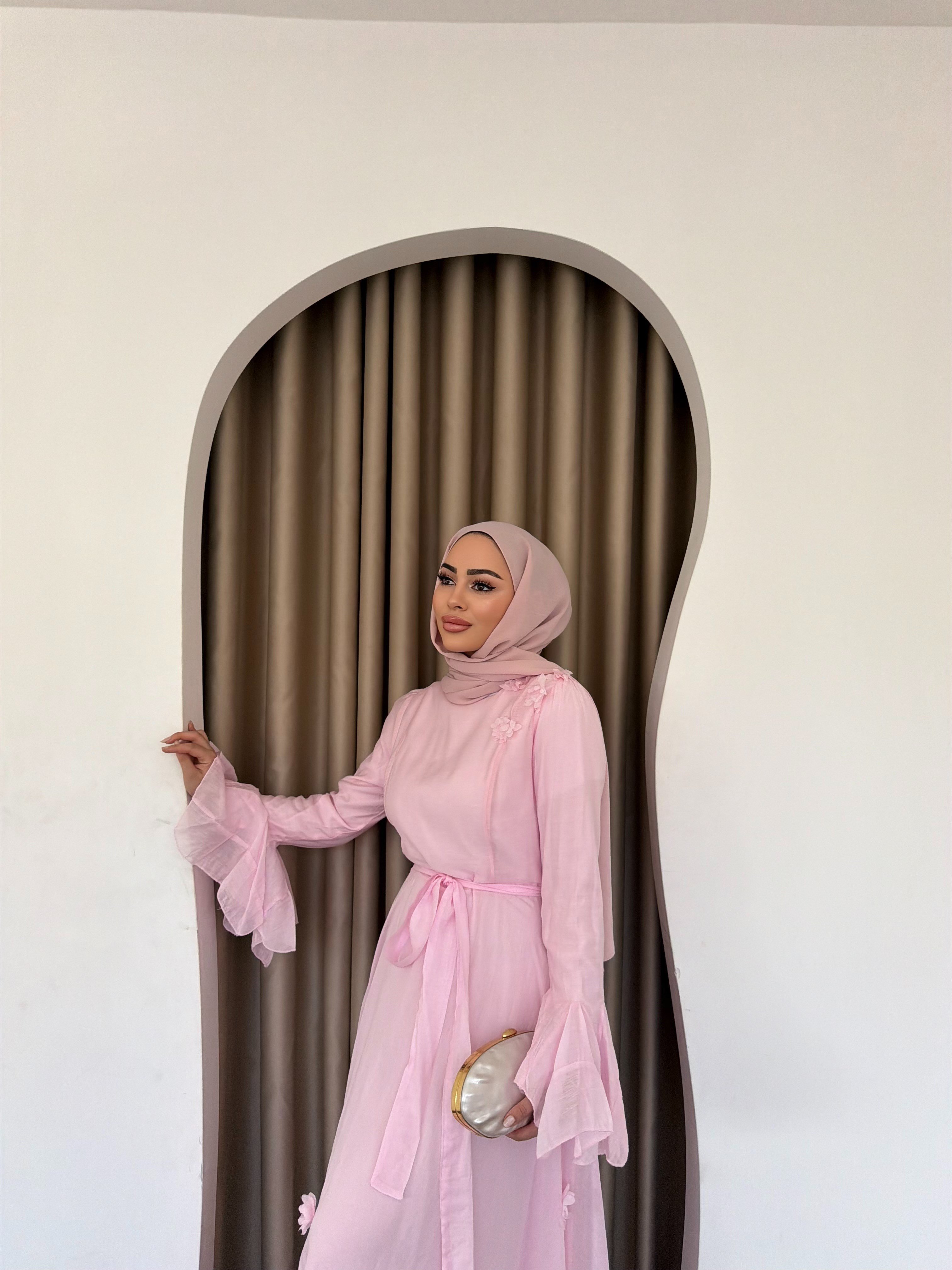 Defne Patpatya Elbise - Pembe