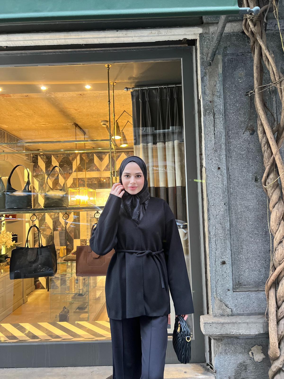 Desla Kaşe Kap - Siyah