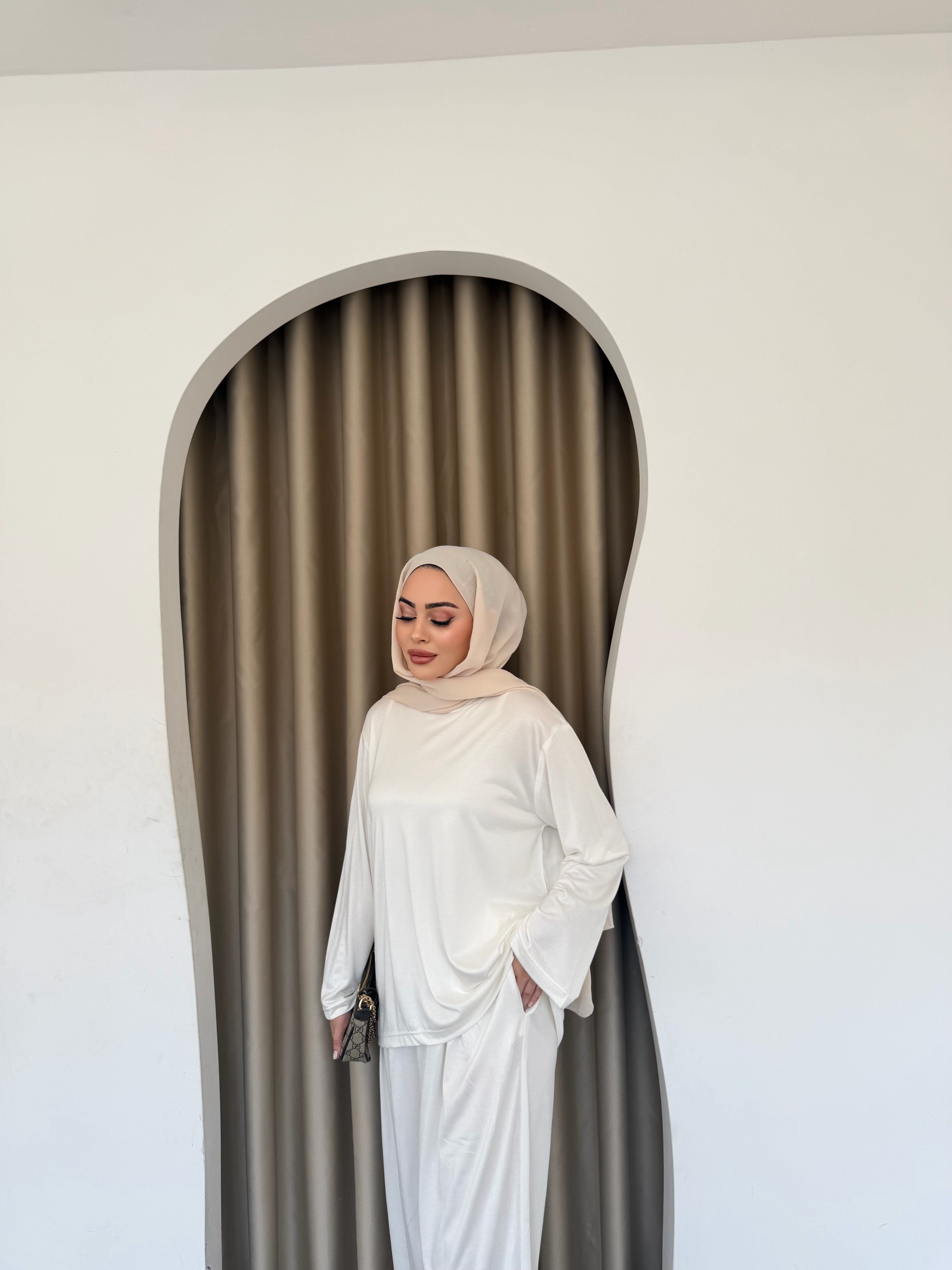 Dicle Eşofman Takım - Beyaz