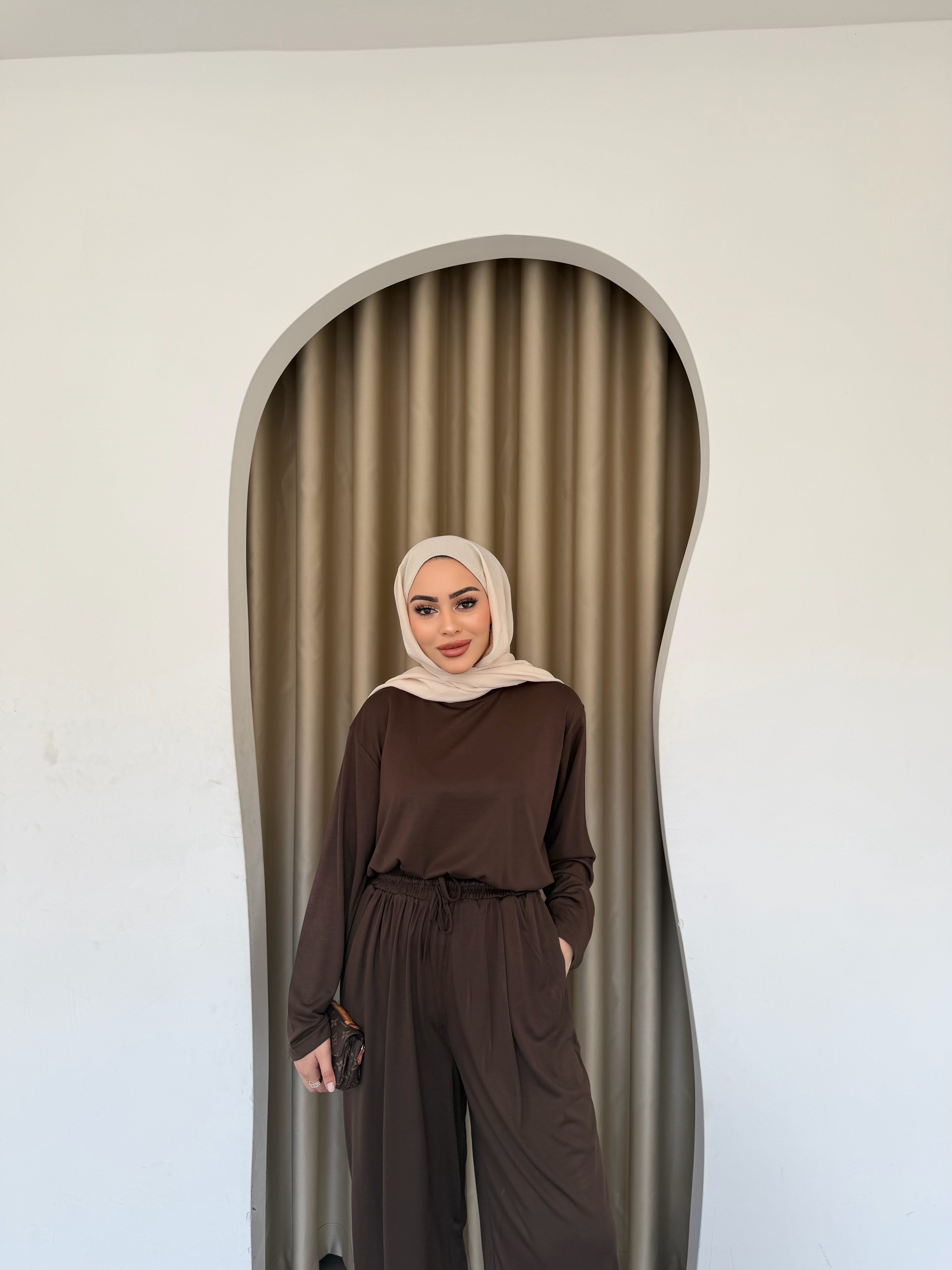 Dicle Eşofman Takım - kahve