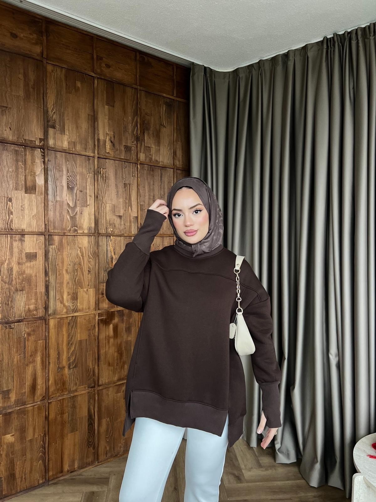 Dilvi Model Sweat - Acı Kahve