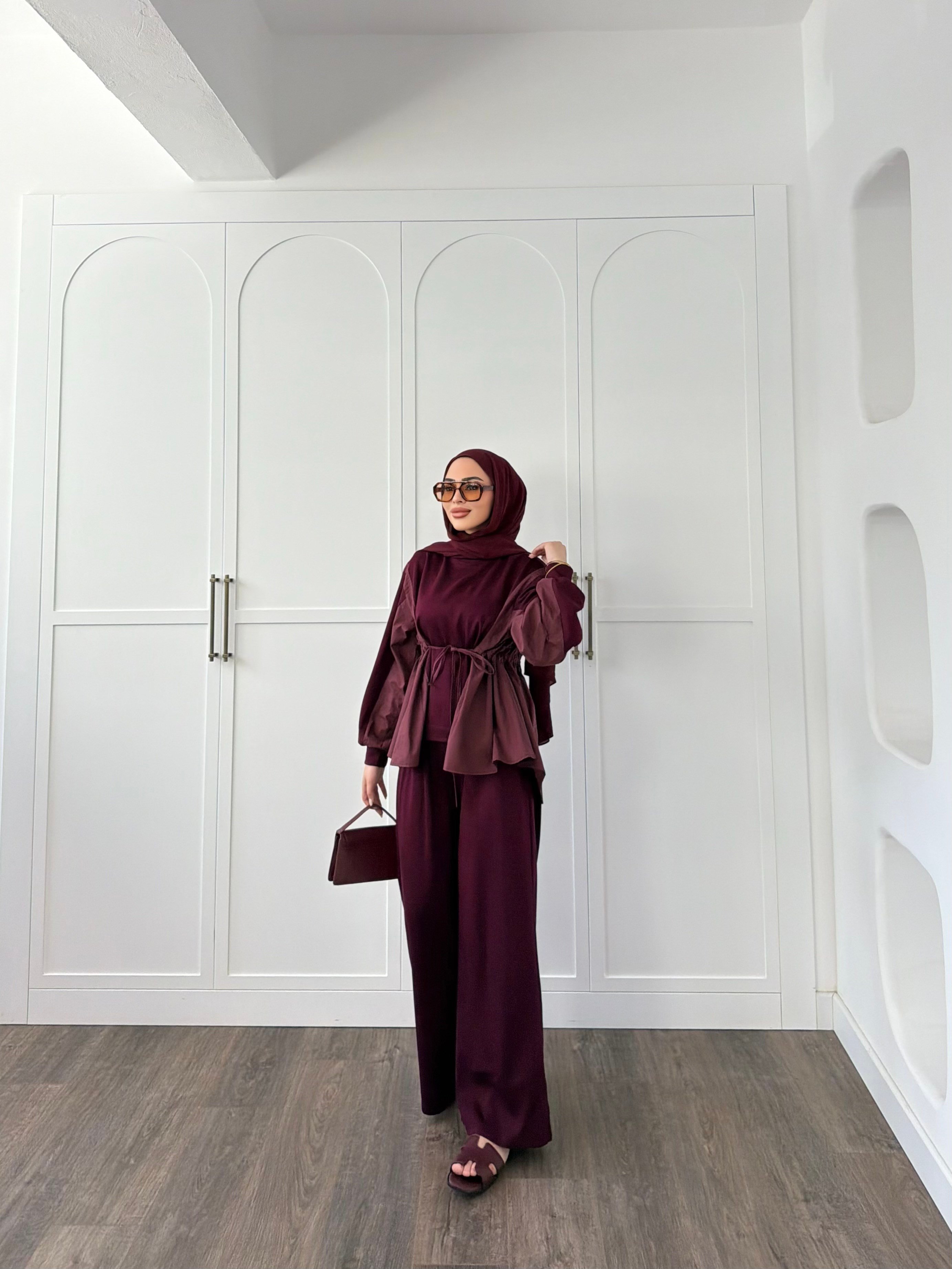 Dua Eşofman Takım - Bordo