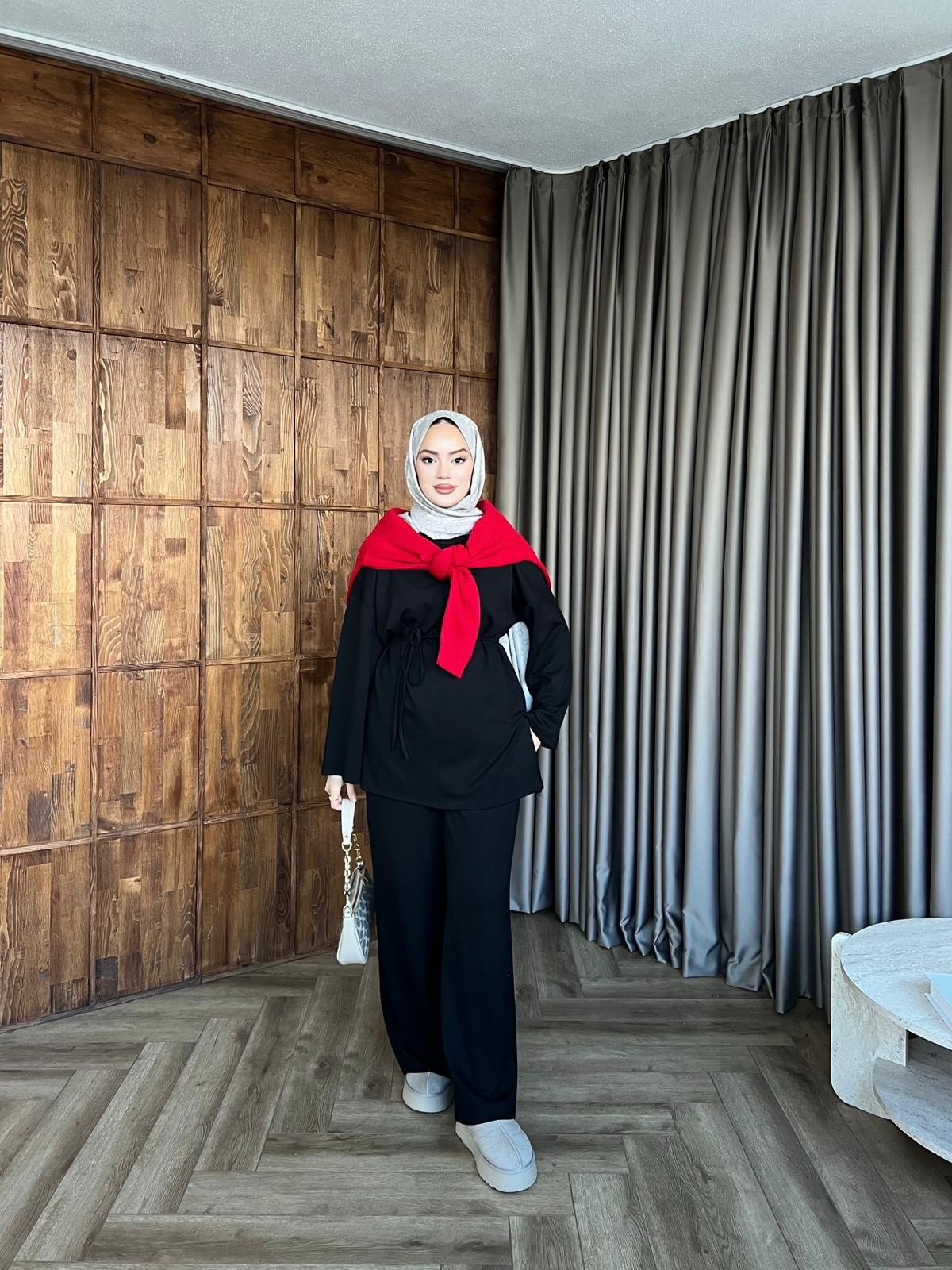 Duygu Oysh Takım - Siyah