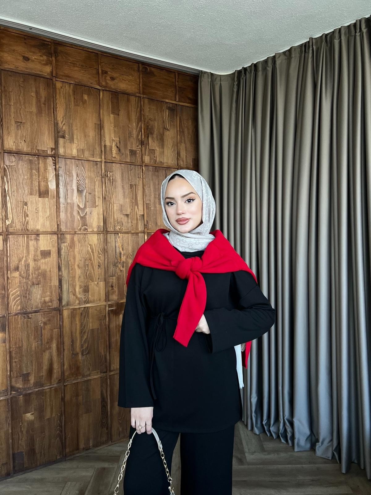 Duygu Oysh Takım - Siyah