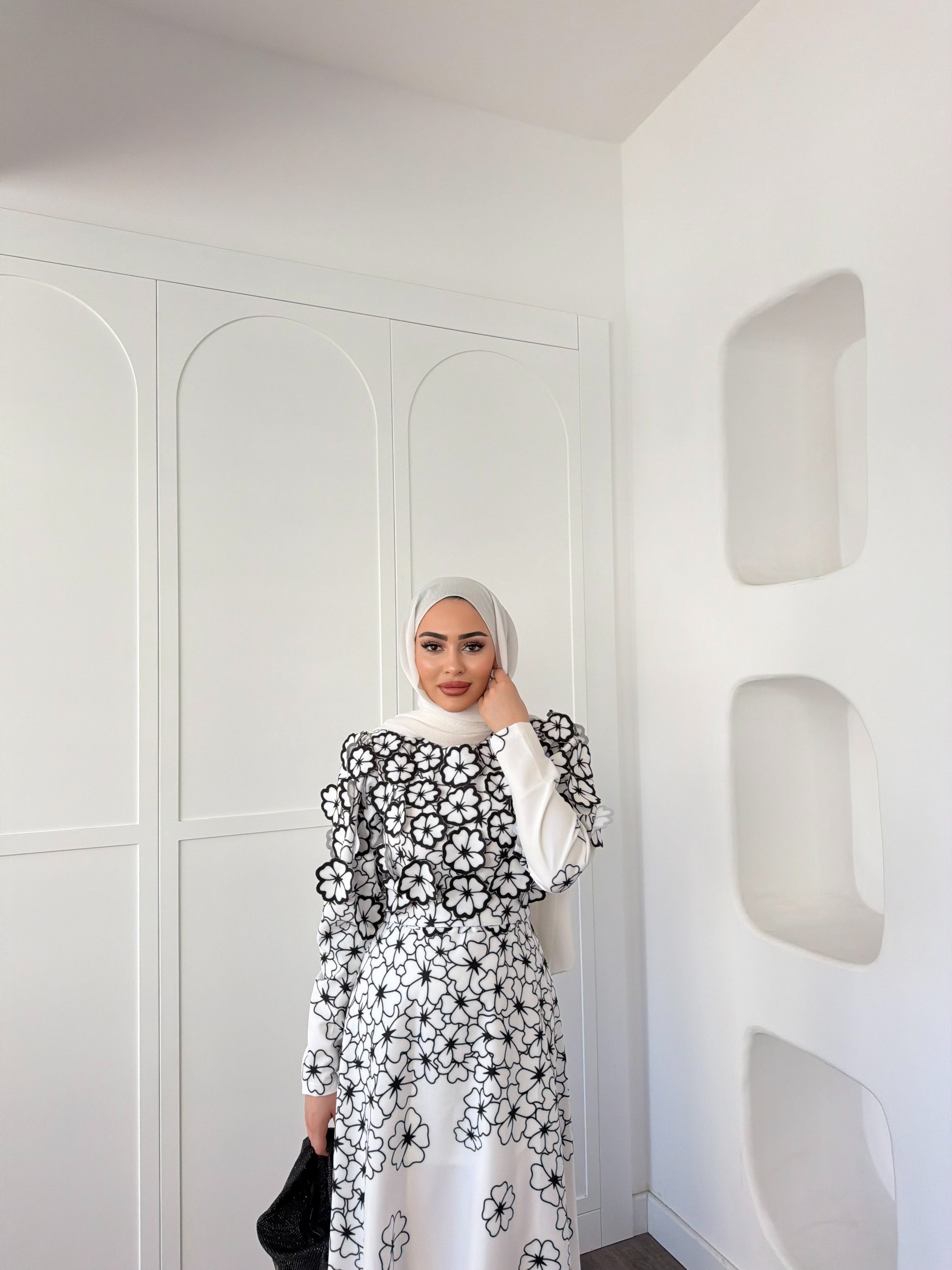 Elan Elbise - Beyaz