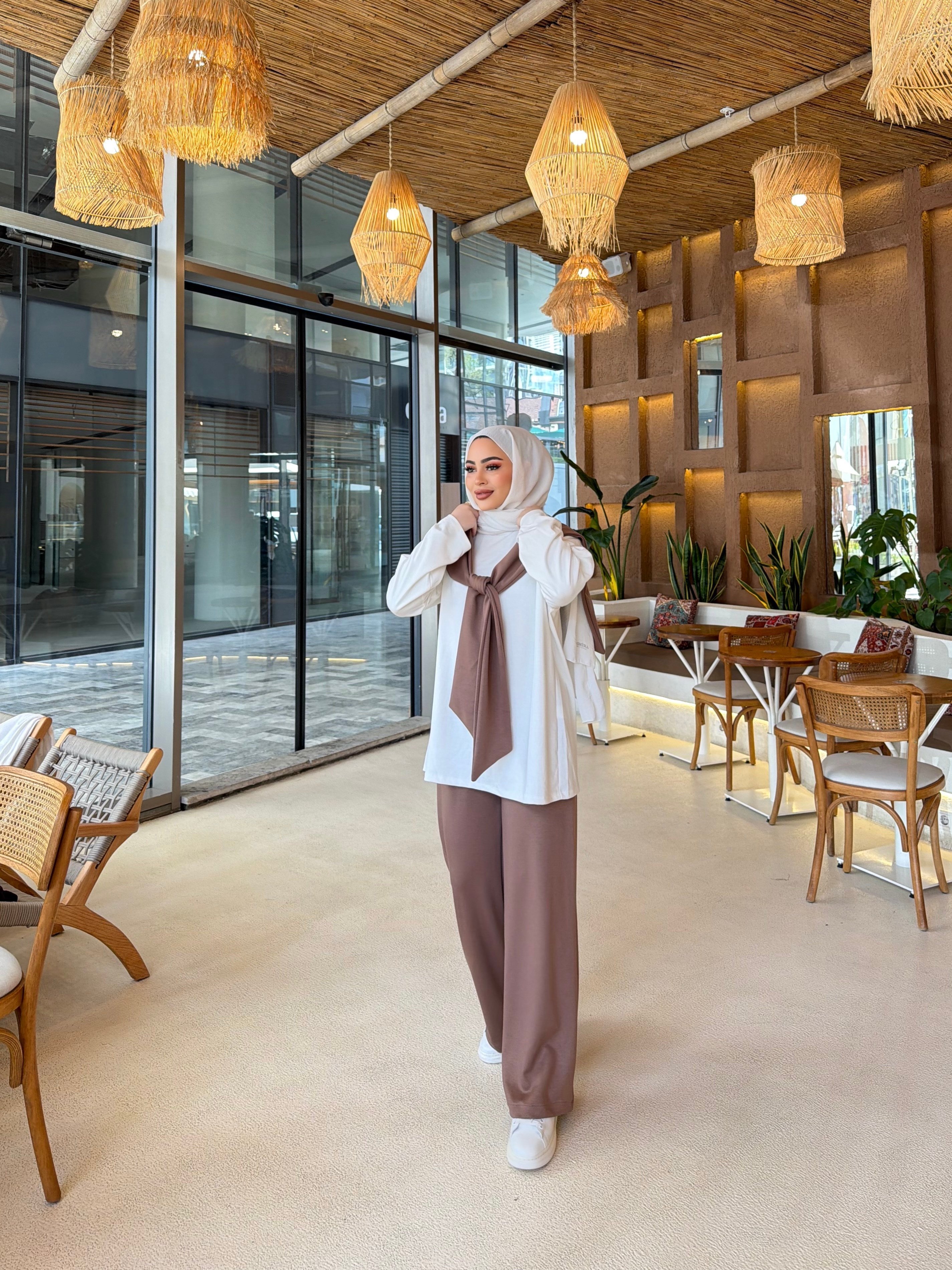 Elisa Oysh Takım - Kahve