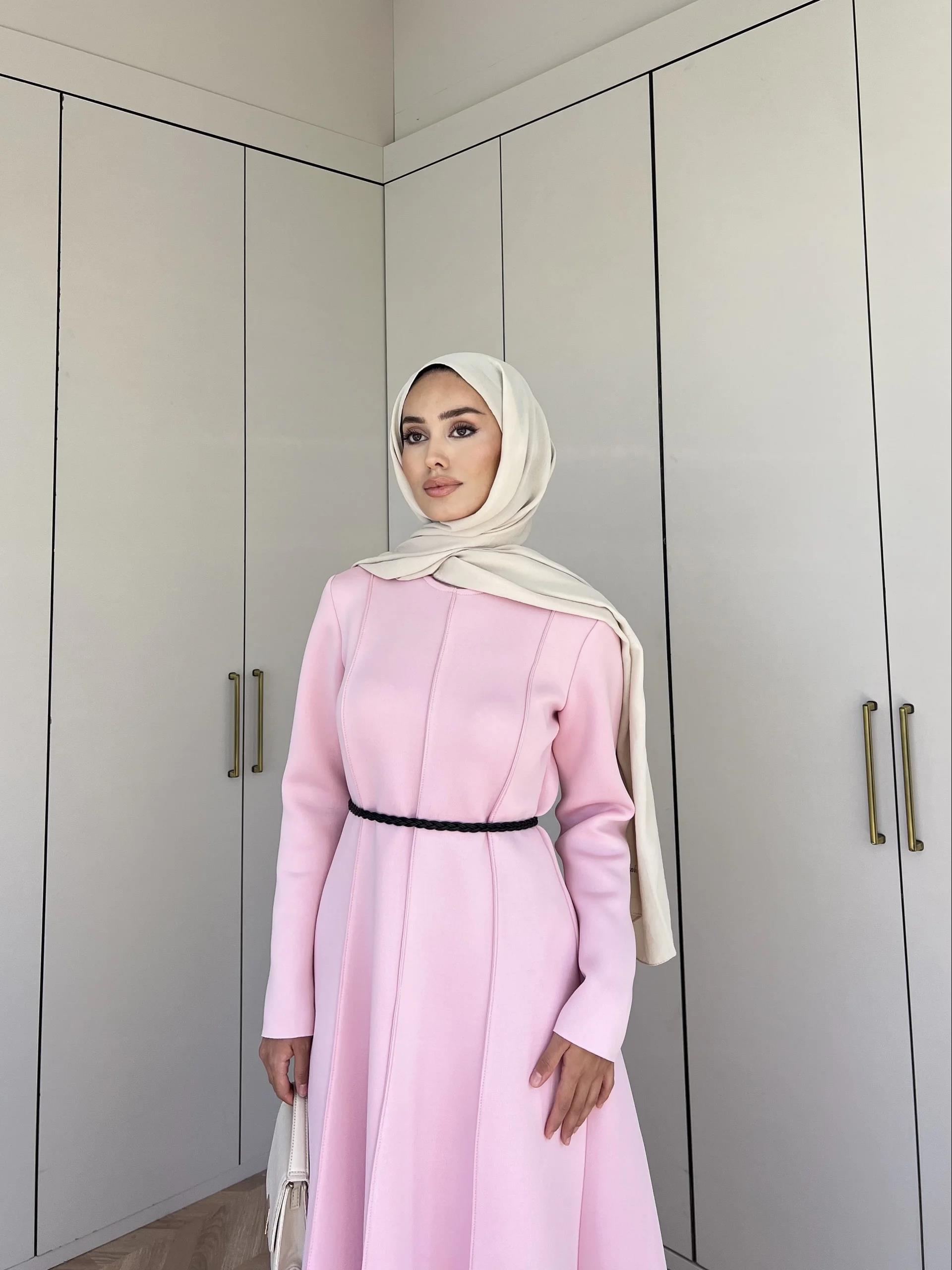 Ella Puf Elbise - Pembe