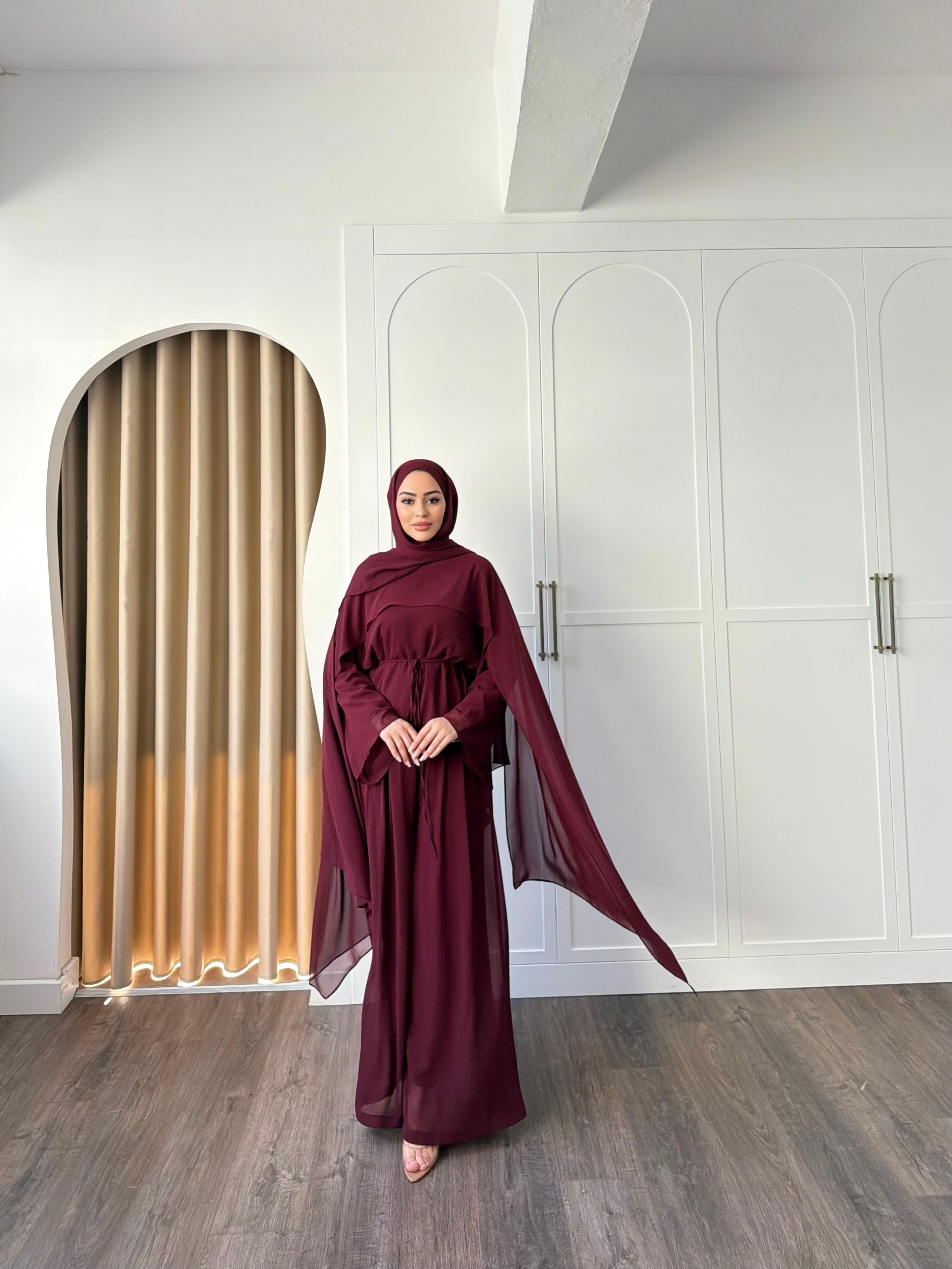 Erla Şifon Takım - Bordo