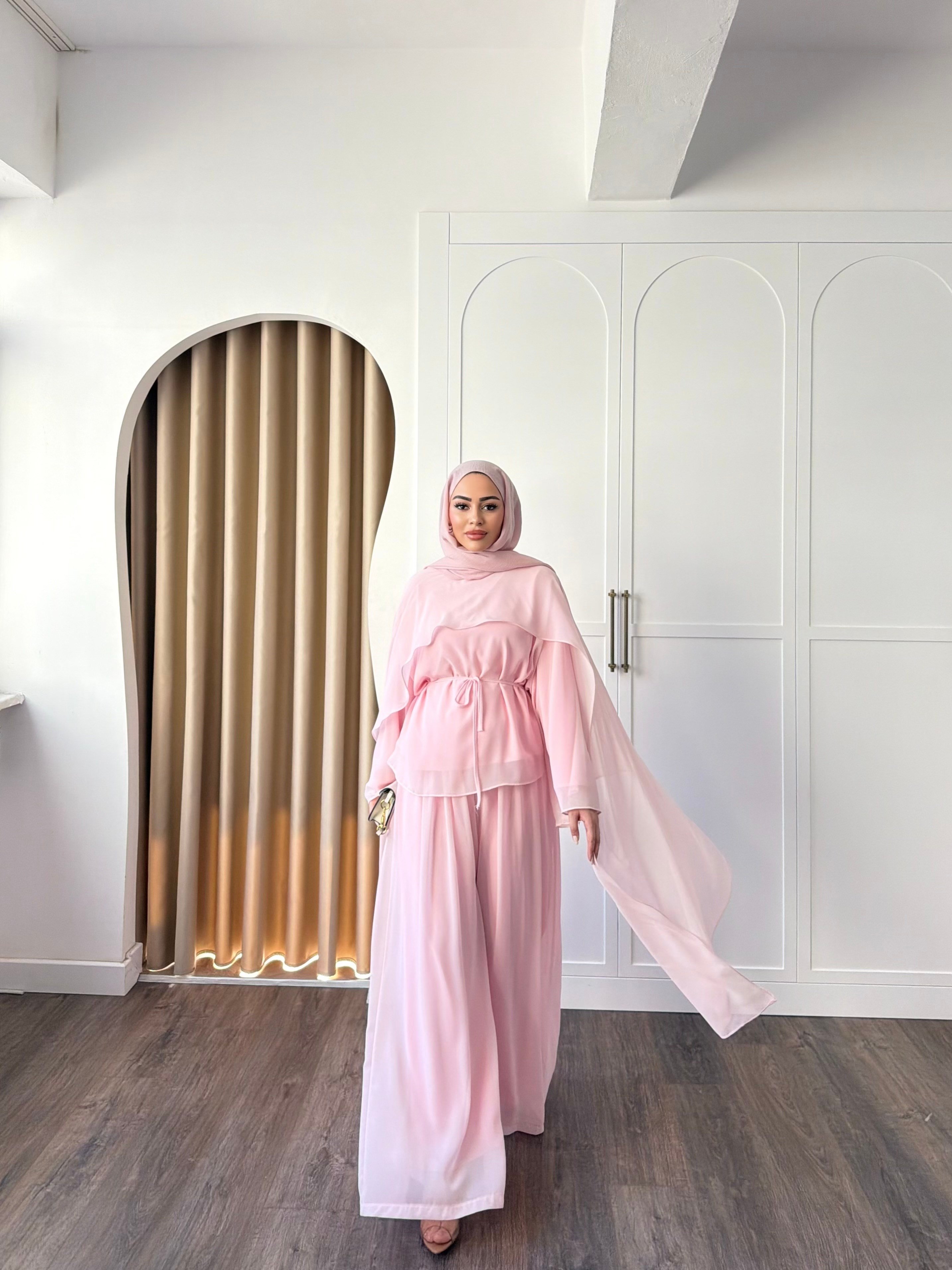 Erla Şifon Takım - Pembe