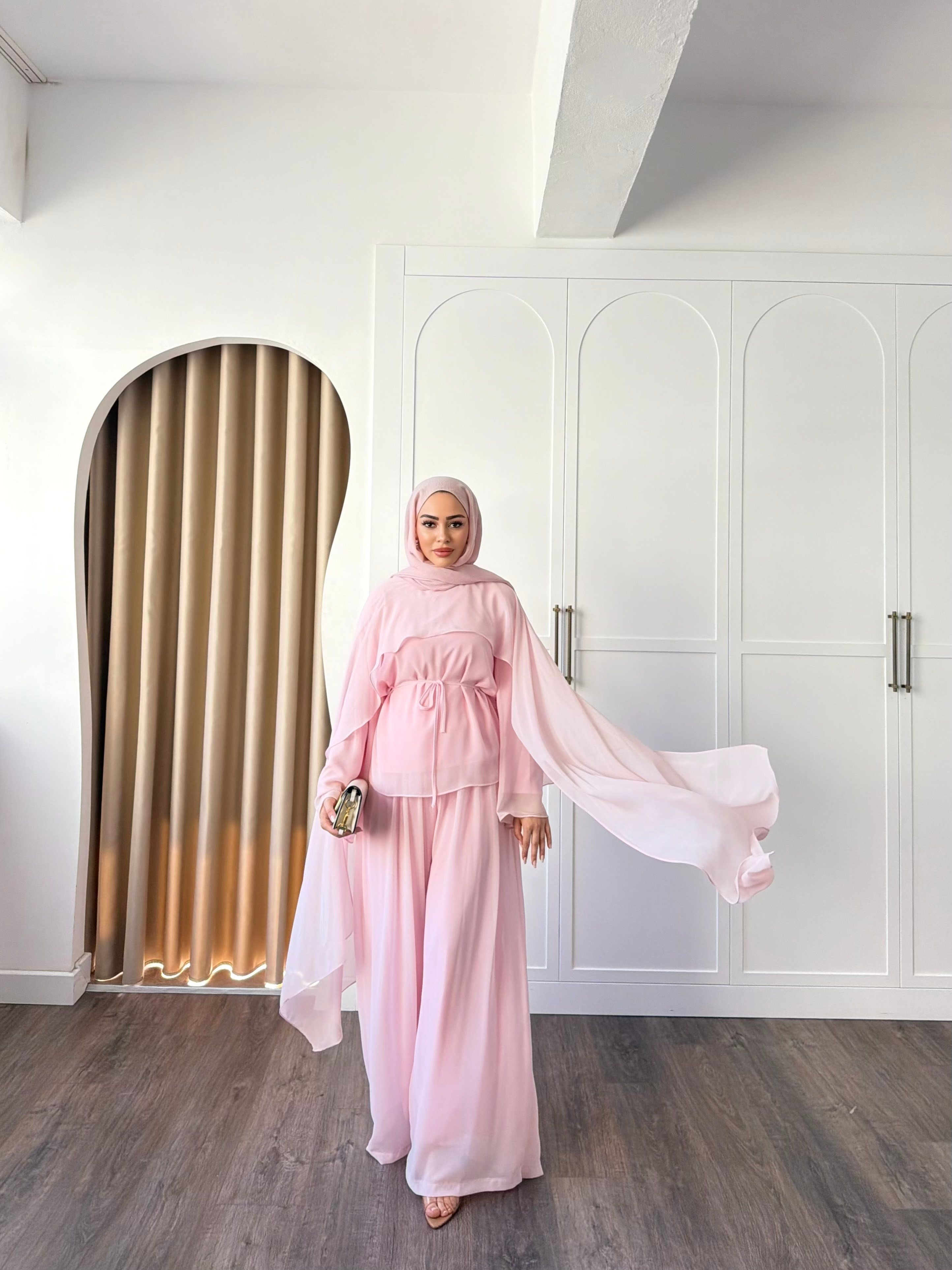Erla Şifon Takım - Pembe