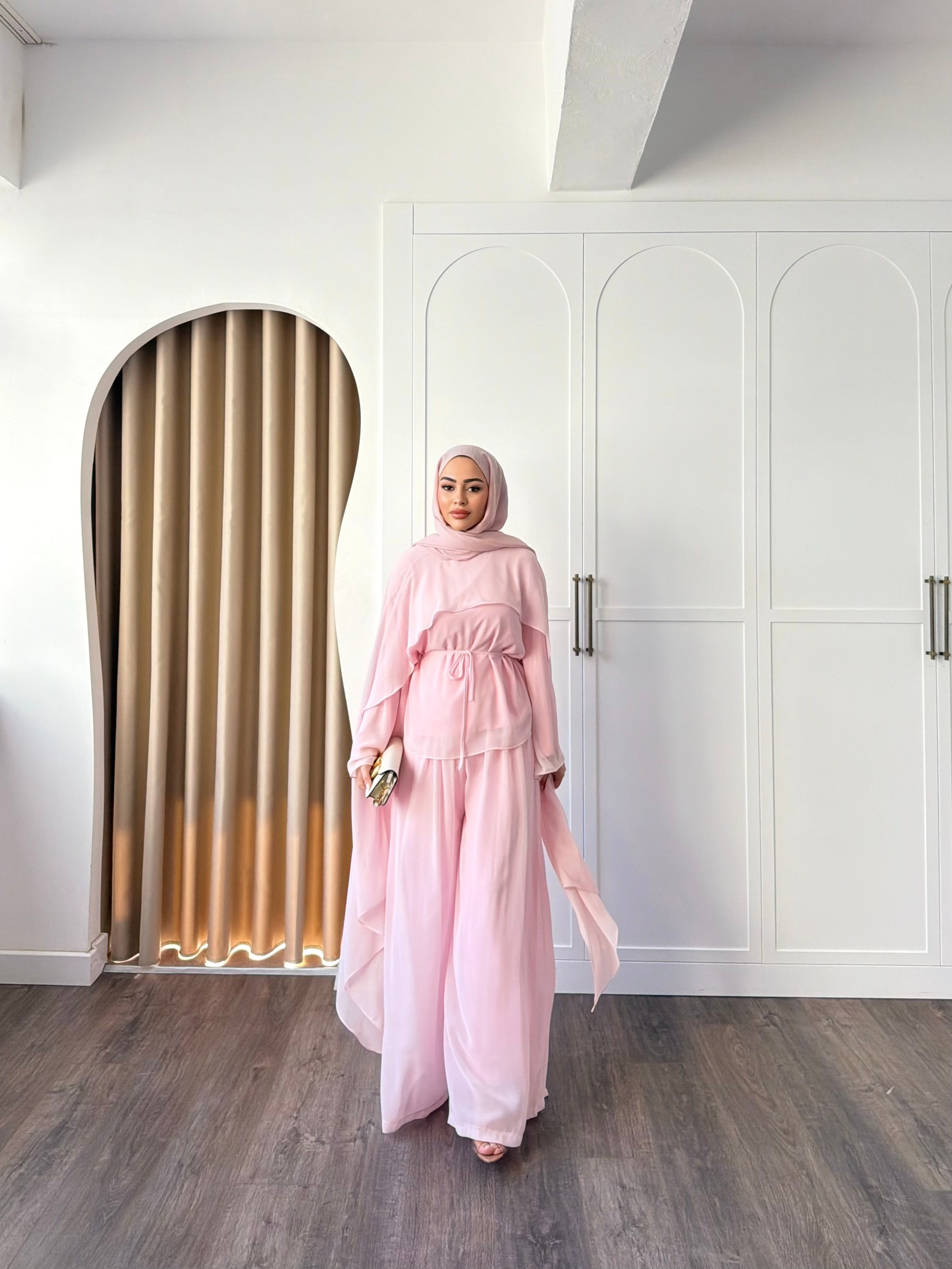 Erla Şifon Takım - Pembe